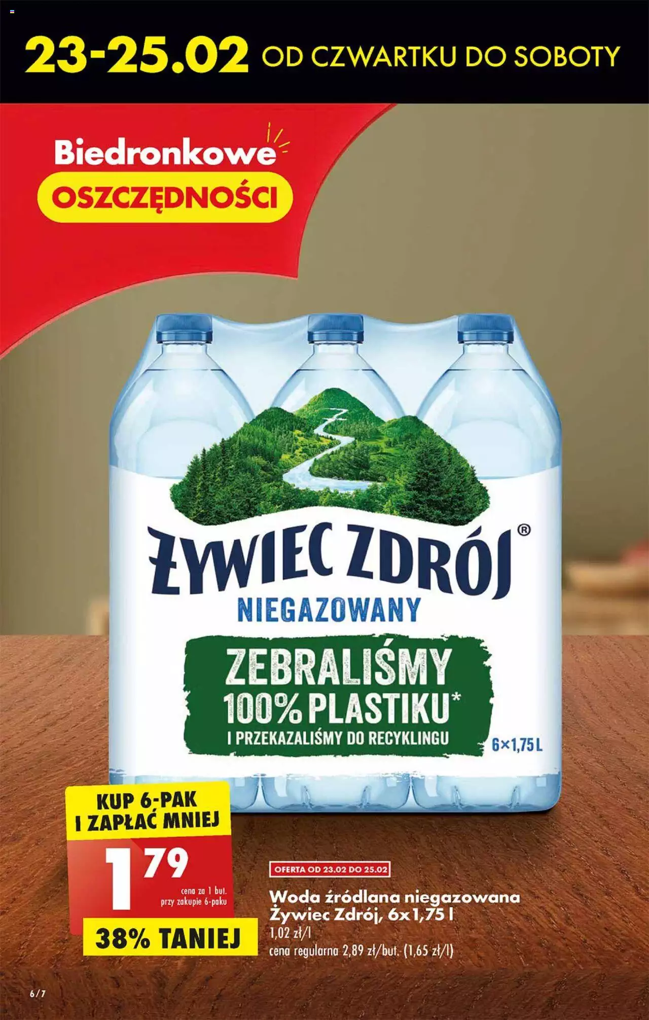 Biedronka gazetka ważna od 23.02.2023 do 01.03.2023 strona 6