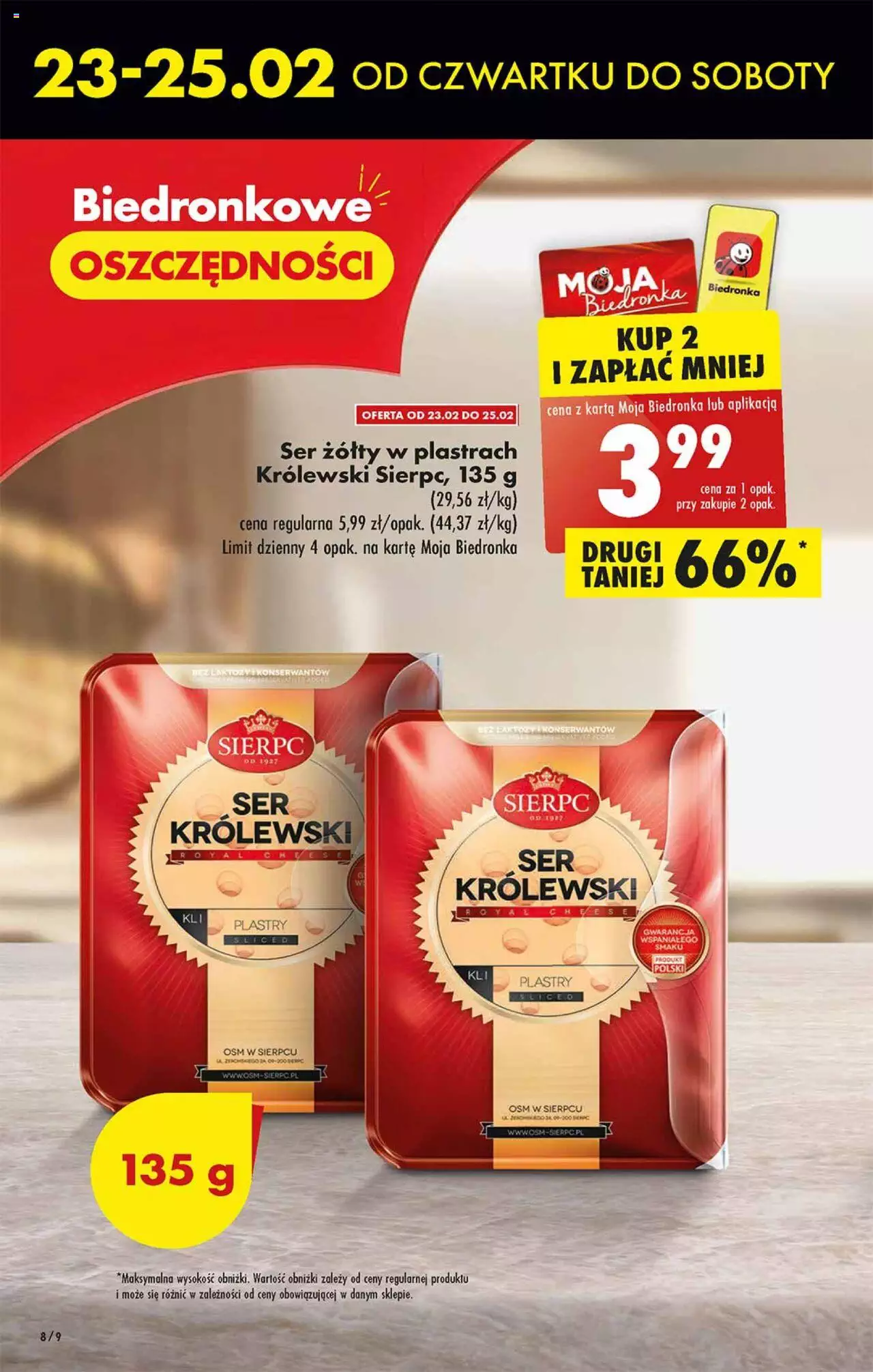 Biedronka gazetka ważna od 23.02.2023 do 01.03.2023 strona 8
