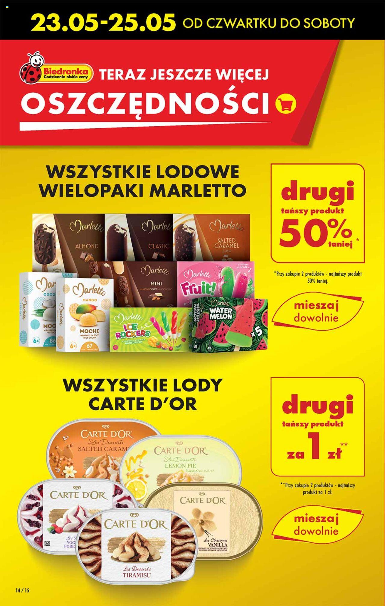 Biedronka gazetka ważna od 23.05.2024 do 29.05.2024 strona 14