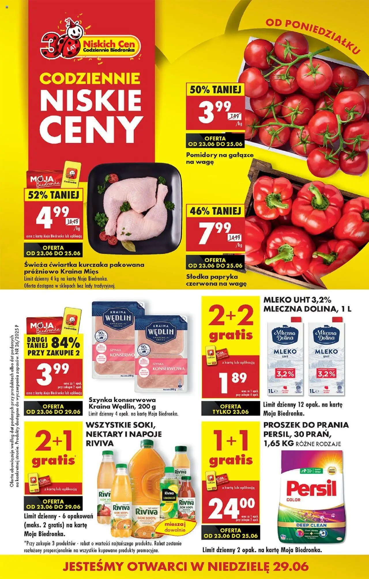 Biedronka gazetka ważna od 23.06.2025 do 29.06.2025 strona 1