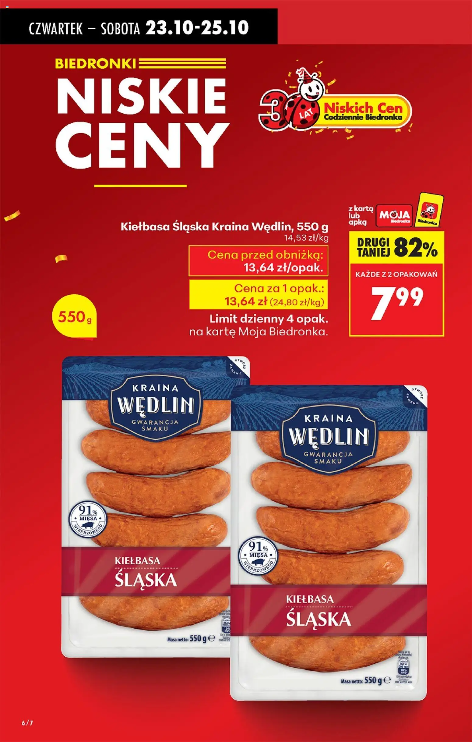 Biedronka gazetka ważna od 23.10.2025 do 29.10.2025 strona 6