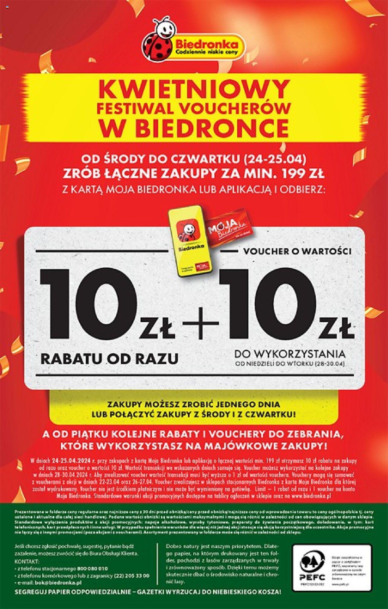Biedronka gazetka ważna  od 24.04.2024 do 28.04.2024 strona 50