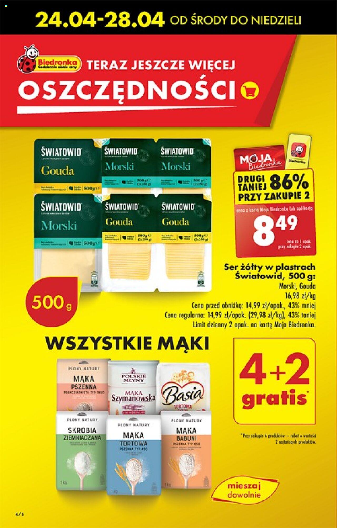 Biedronka gazetka ważna  od 24.04.2024 do 28.04.2024 strona 6