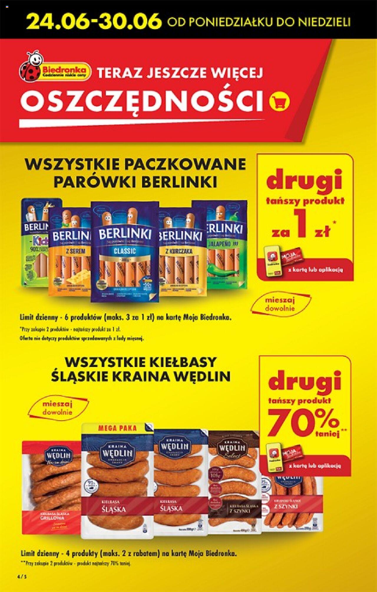Biedronka gazetka ważna od 24.06.2024 do 30.06.2024 strona 4