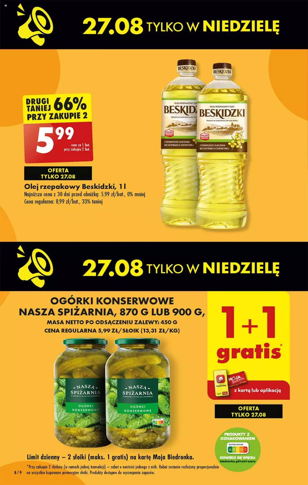 Biedronka gazetka ważna od 24.08.2023 do 30.08.2023 strona 7