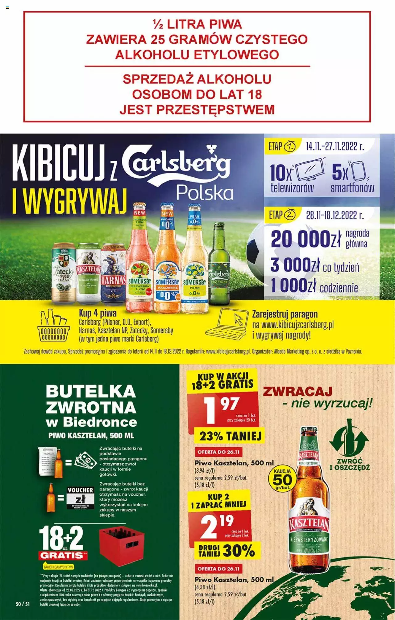 Biedronka gazetka ważna od 24.11.2022 do 30.11.2022 strona 50