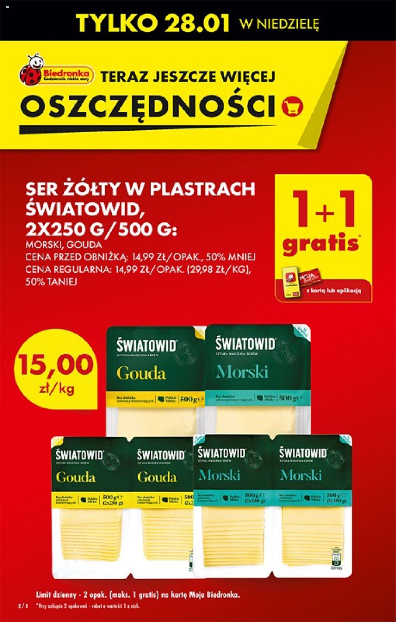 Biedronka gazetka ważna od 25.01.2024 do 31.01.2024 strona 2