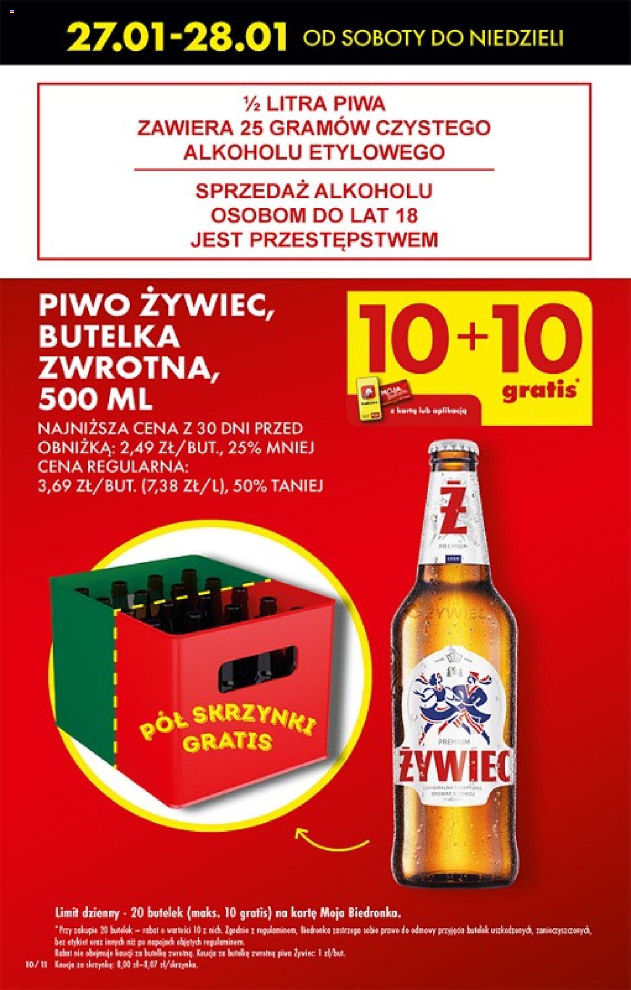 Biedronka gazetka ważna od 25.01.2024 do 31.01.2024 strona 10