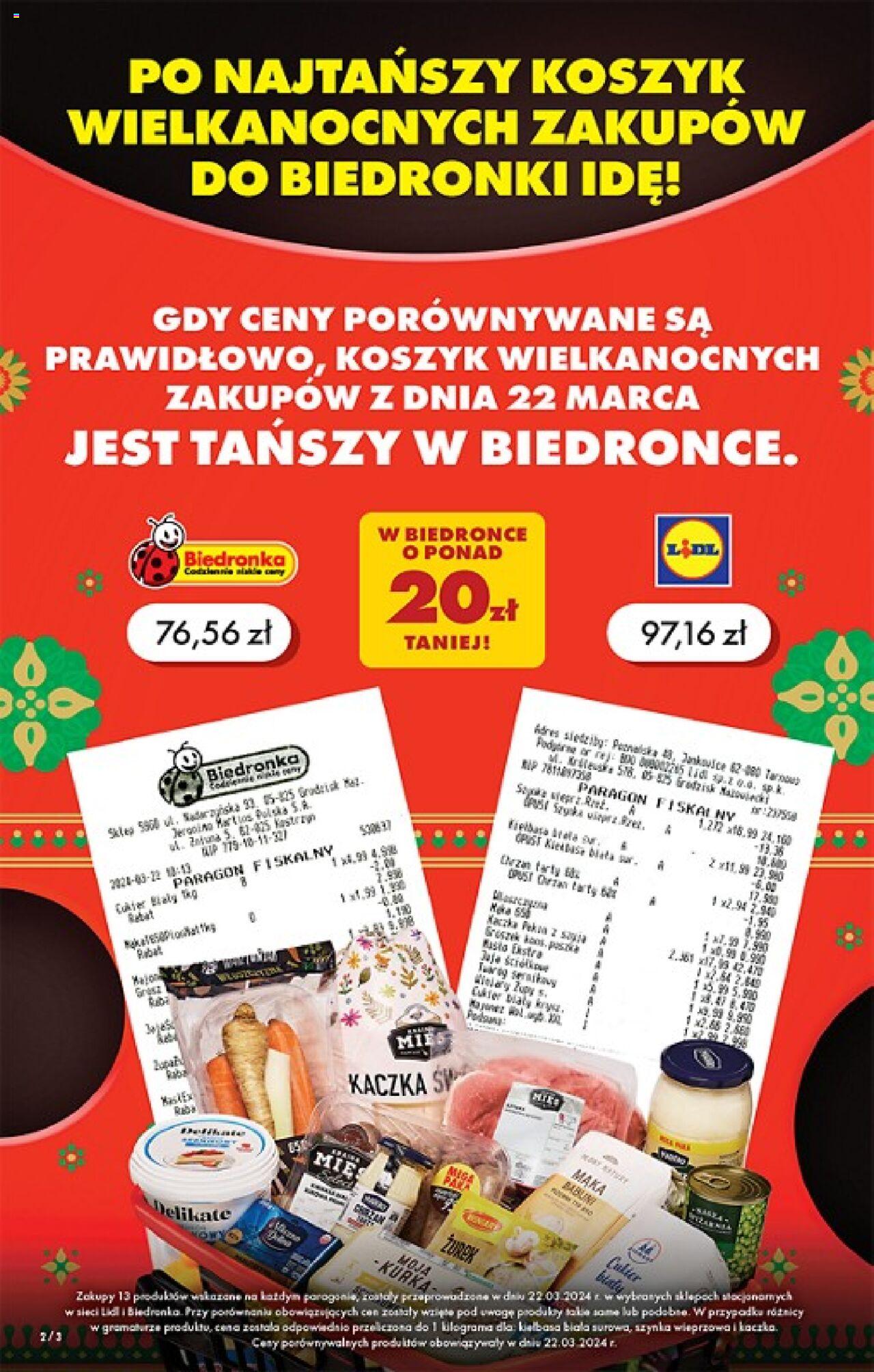 Biedronka gazetka ważna od 25.03.2024 do 30.03.2024 strona 2