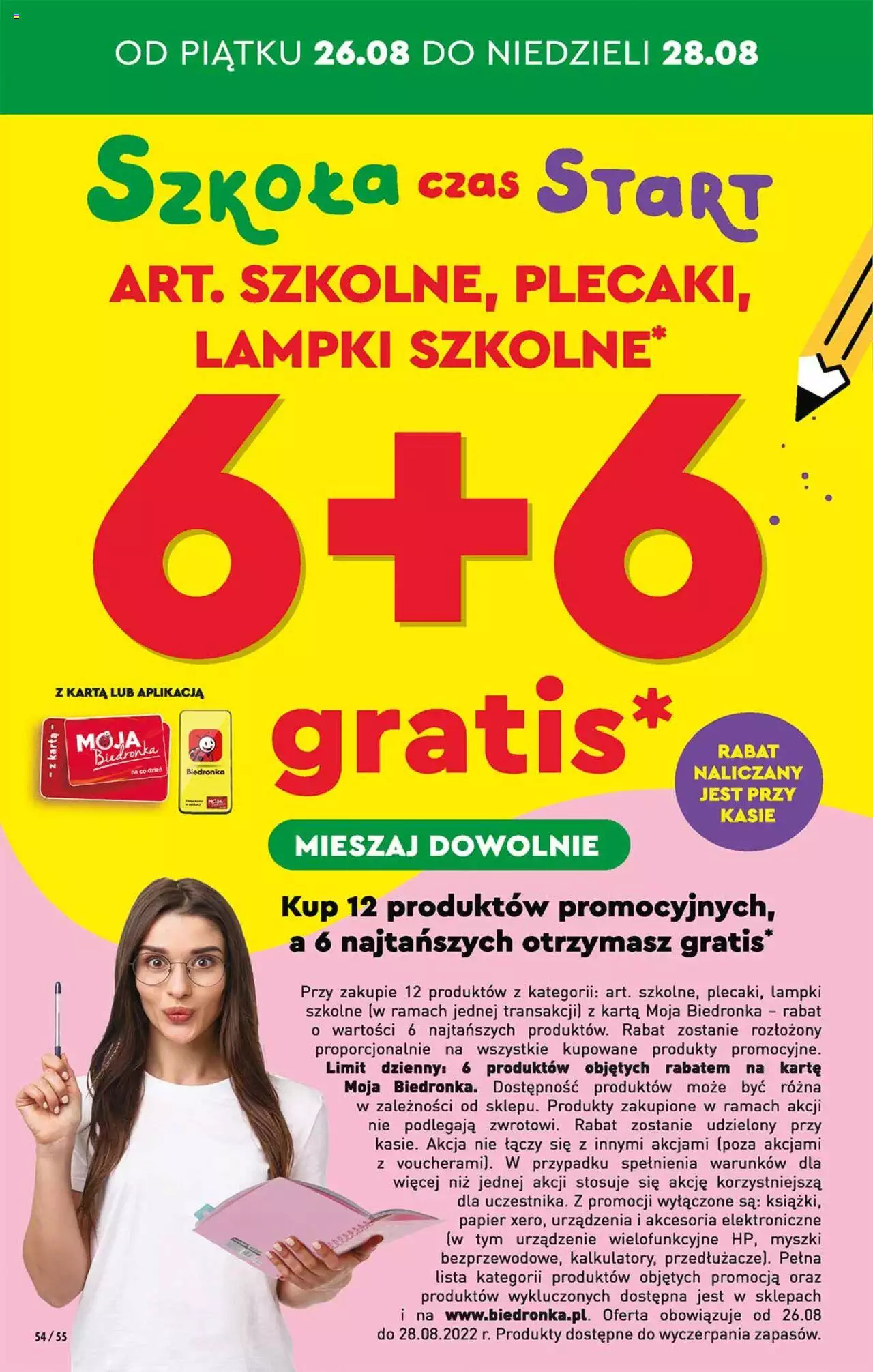 Biedronka gazetka ważna od 25.08.2022 do 31.08.2022 strona 54