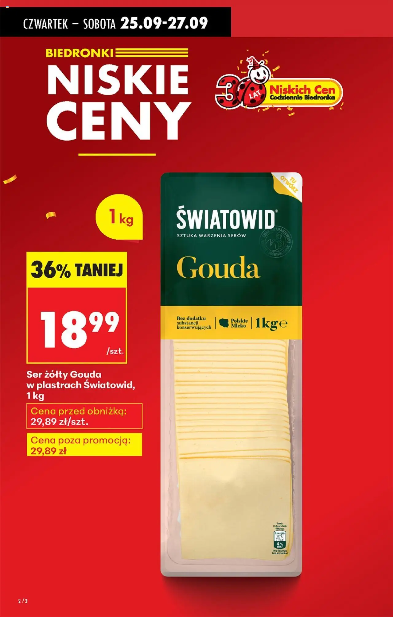 Biedronka gazetka ważna od 25.09.2025 do 01.10.2025 strona 2