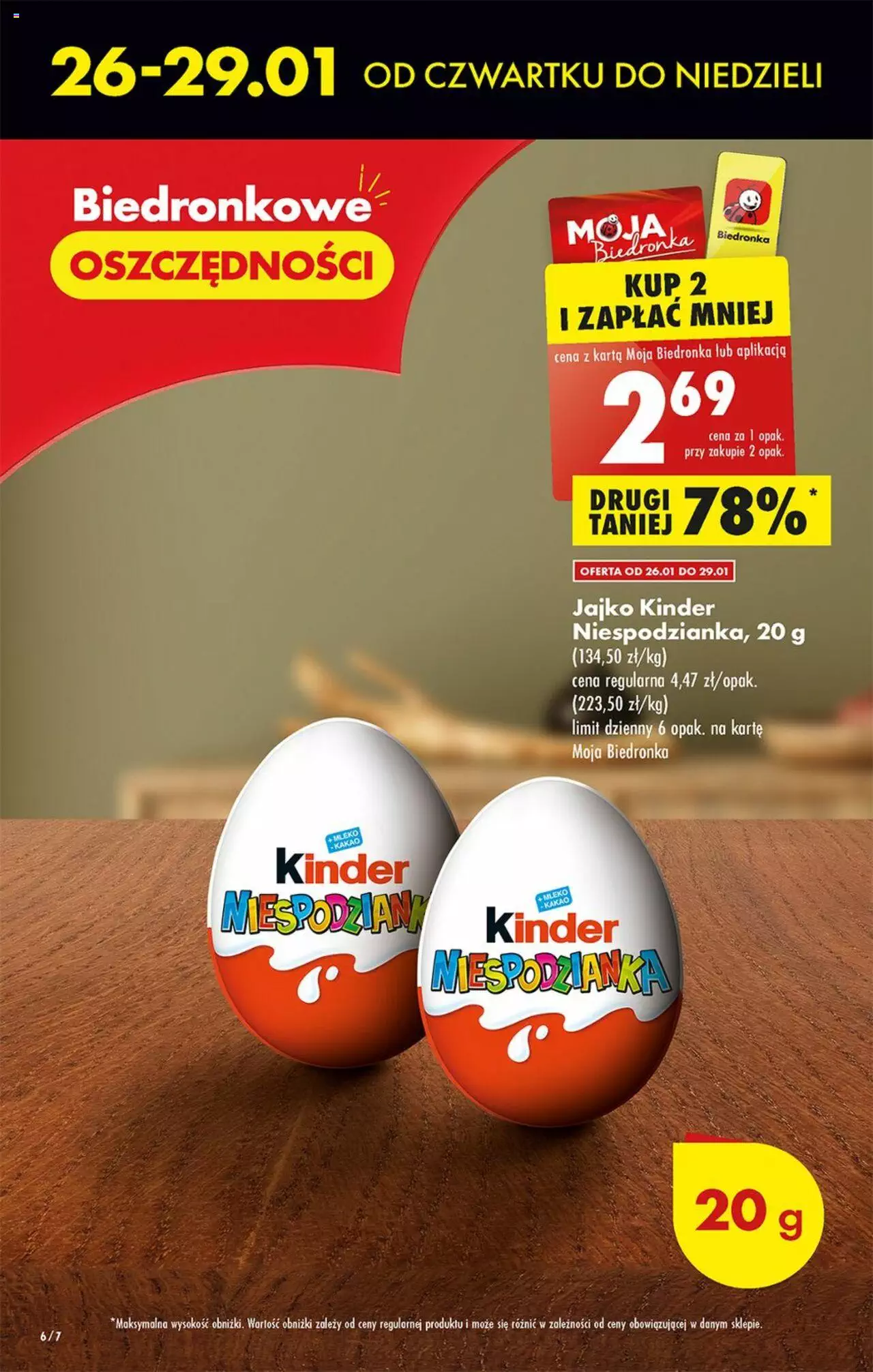 Biedronka gazetka ważna od 26.01.2023 do 01.02.2023 strona 6