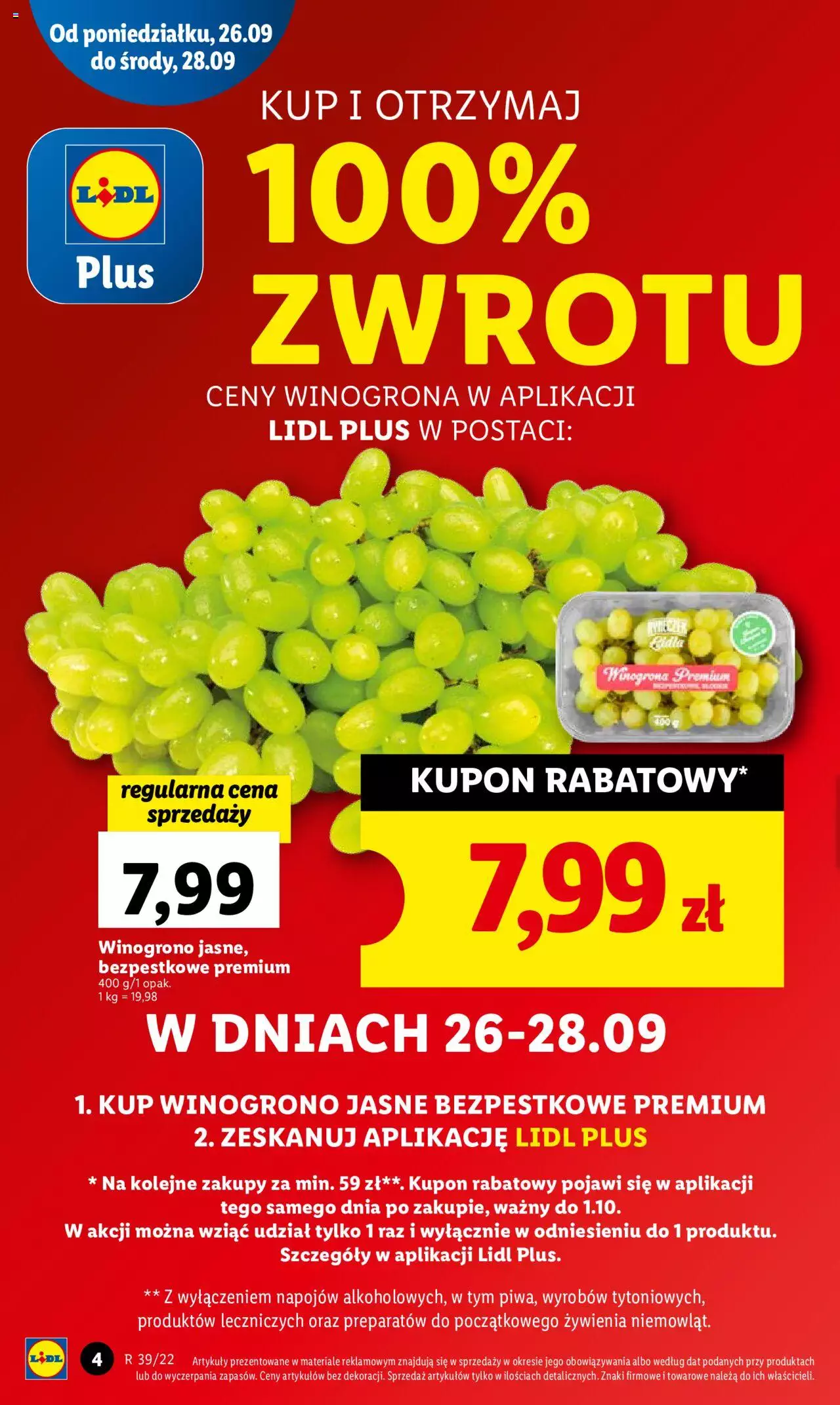 Biedronka gazetka ważna od 26.09.2022 do 28.09.2022 strona 4