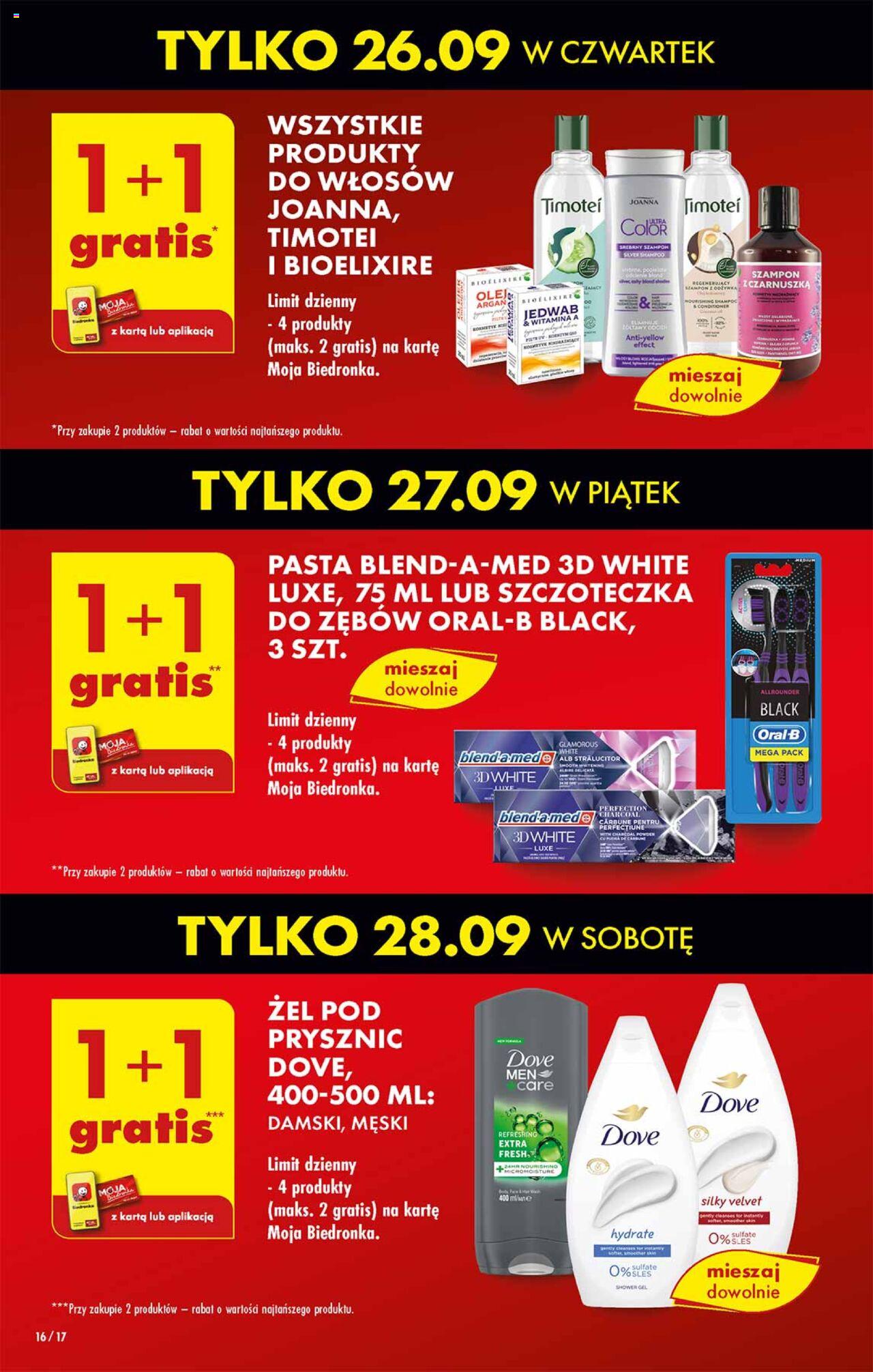 Biedronka gazetka ważna od 26.09.2024 do 02.10.2024 strona 15