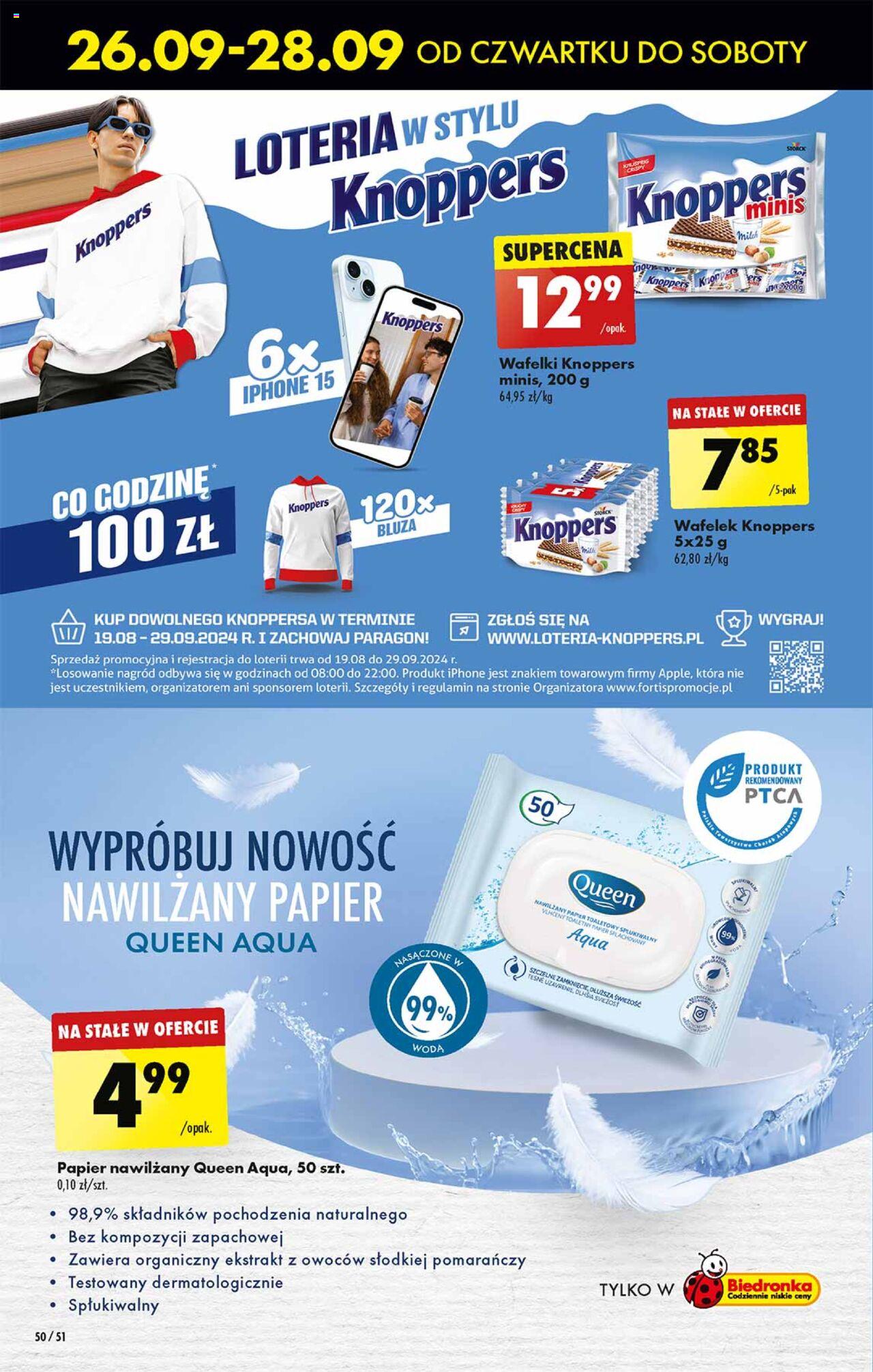 Biedronka gazetka ważna od 26.09.2024 do 02.10.2024 strona 49