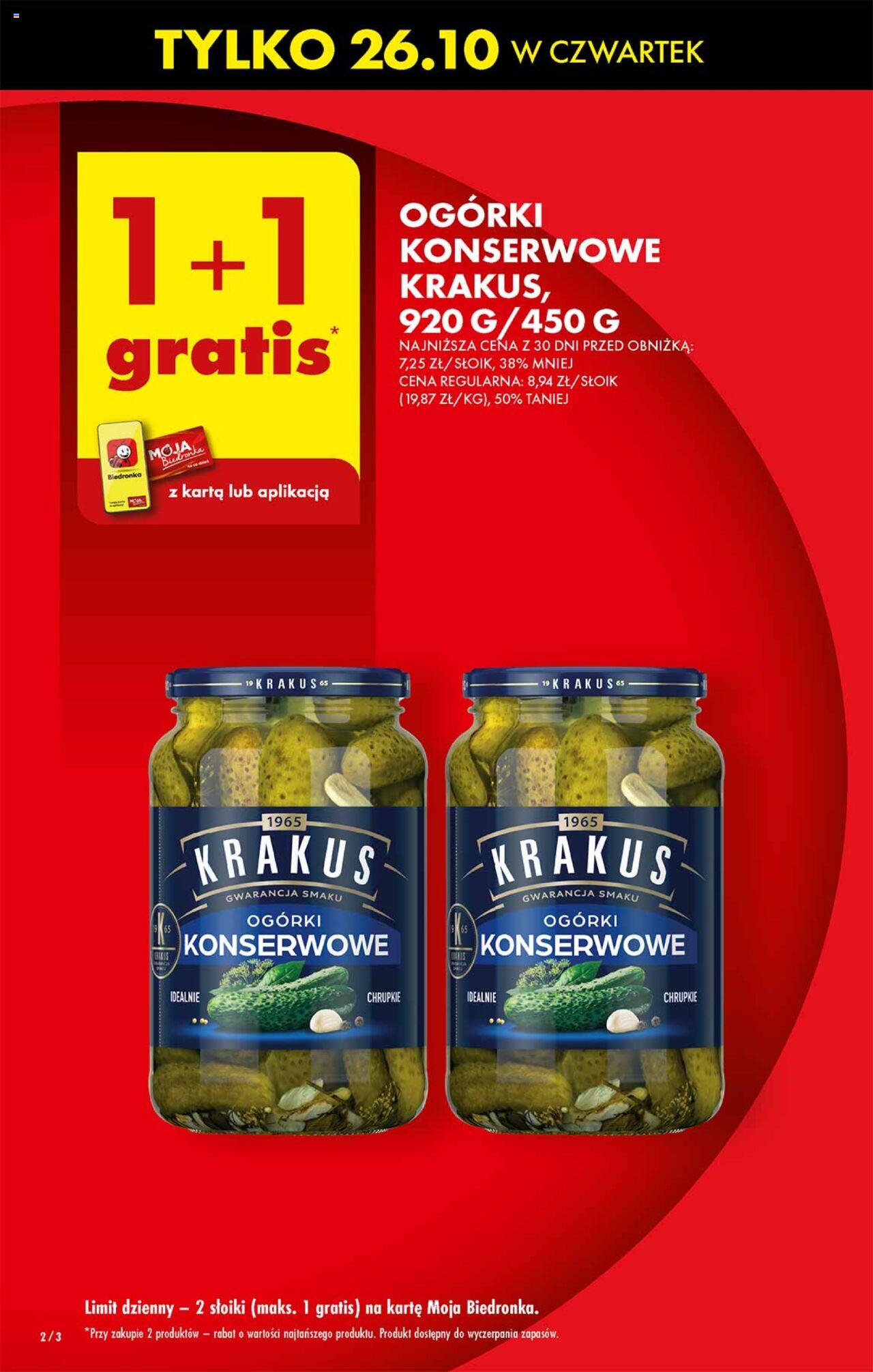 Biedronka gazetka ważna od 26.10.2023 do 01.11.2023 strona 2