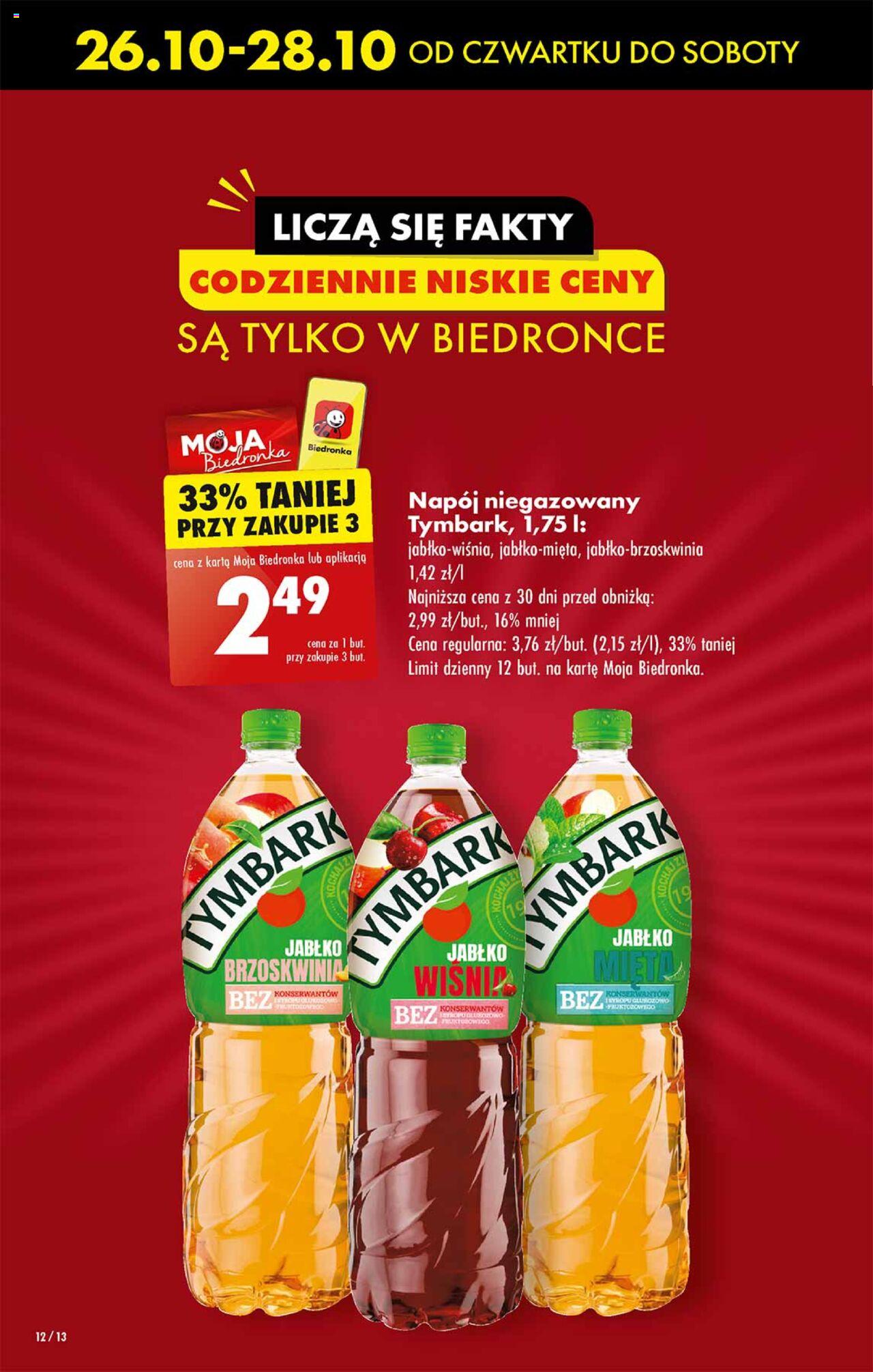 Biedronka gazetka ważna od 26.10.2023 do 01.11.2023 strona 12