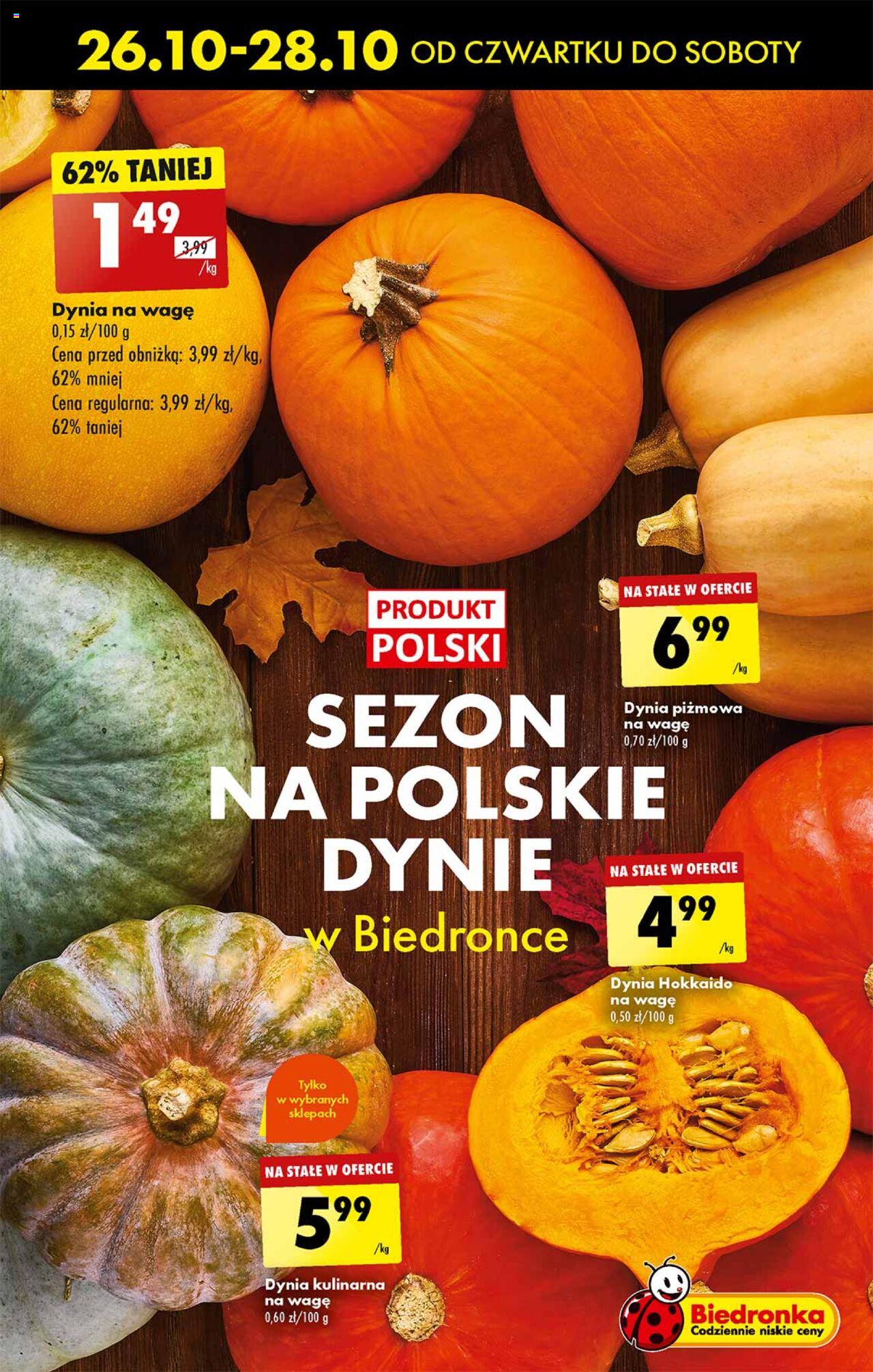 Biedronka gazetka ważna od 26.10.2023 do 01.11.2023 strona 19