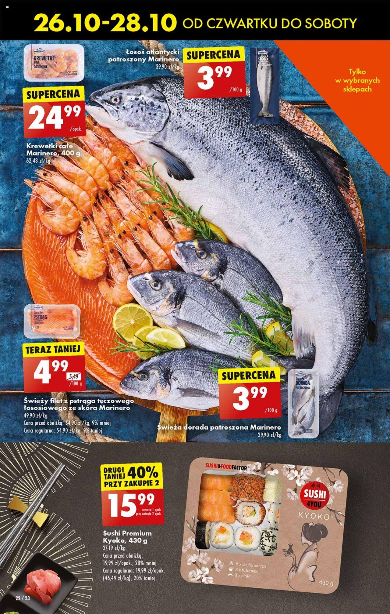 Biedronka gazetka ważna od 26.10.2023 do 01.11.2023 strona 22