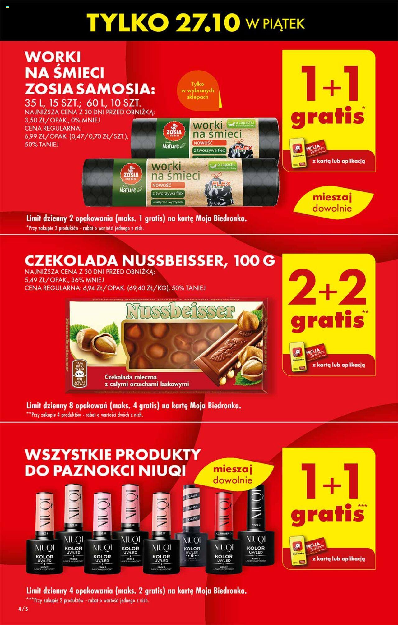 Biedronka gazetka ważna od 26.10.2023 do 01.11.2023 strona 4