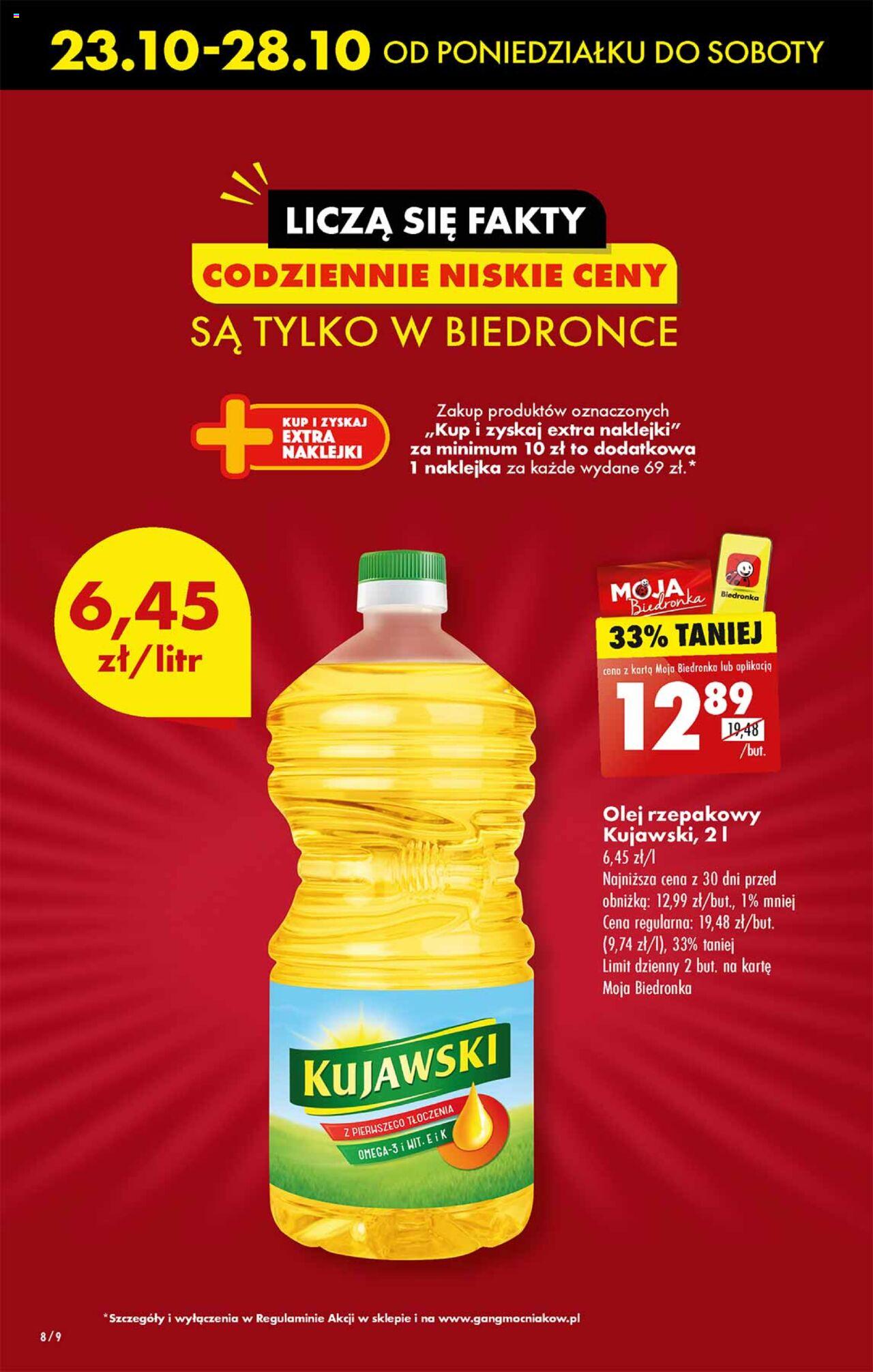 Biedronka gazetka ważna od 26.10.2023 do 01.11.2023 strona 8