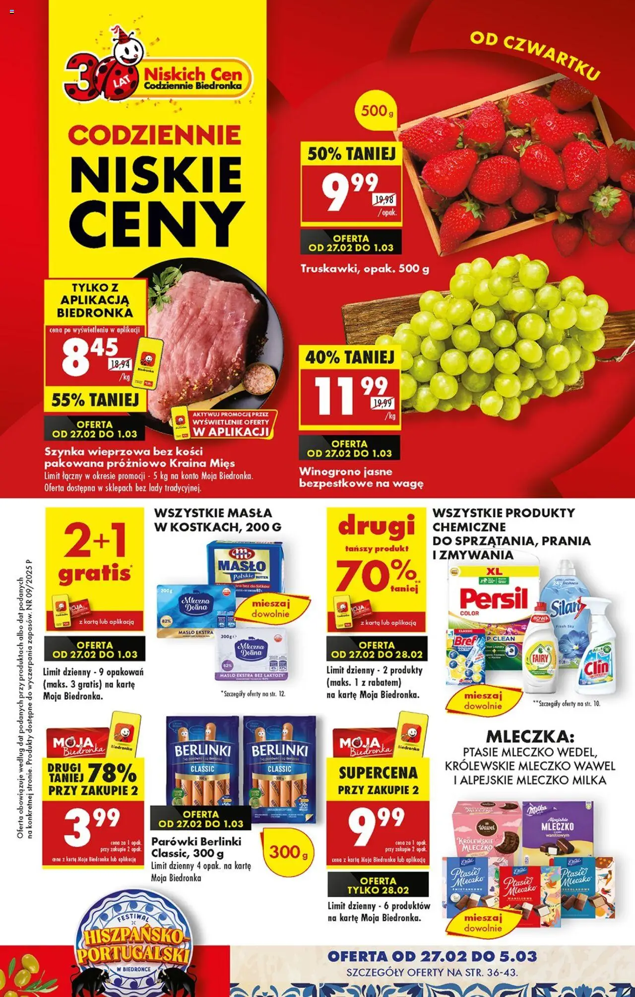 Biedronka gazetka ważna od 27.02.2025 do 05.03.2025 strona 1