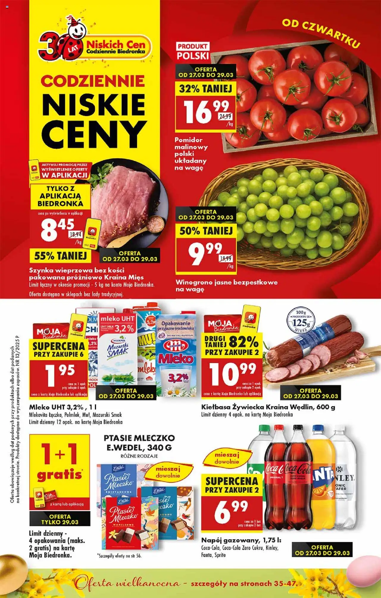 Biedronka gazetka ważna od 27.03.2025 do 02.04.2025 strona 1
