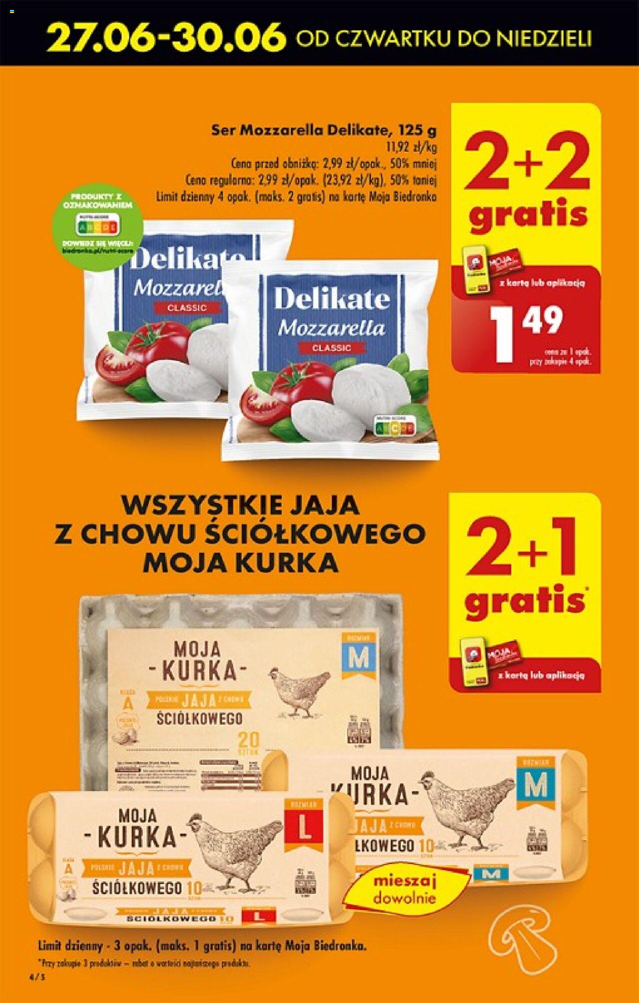 Biedronka gazetka ważna od  27.06.2024 do 03.07.2024 strona 6