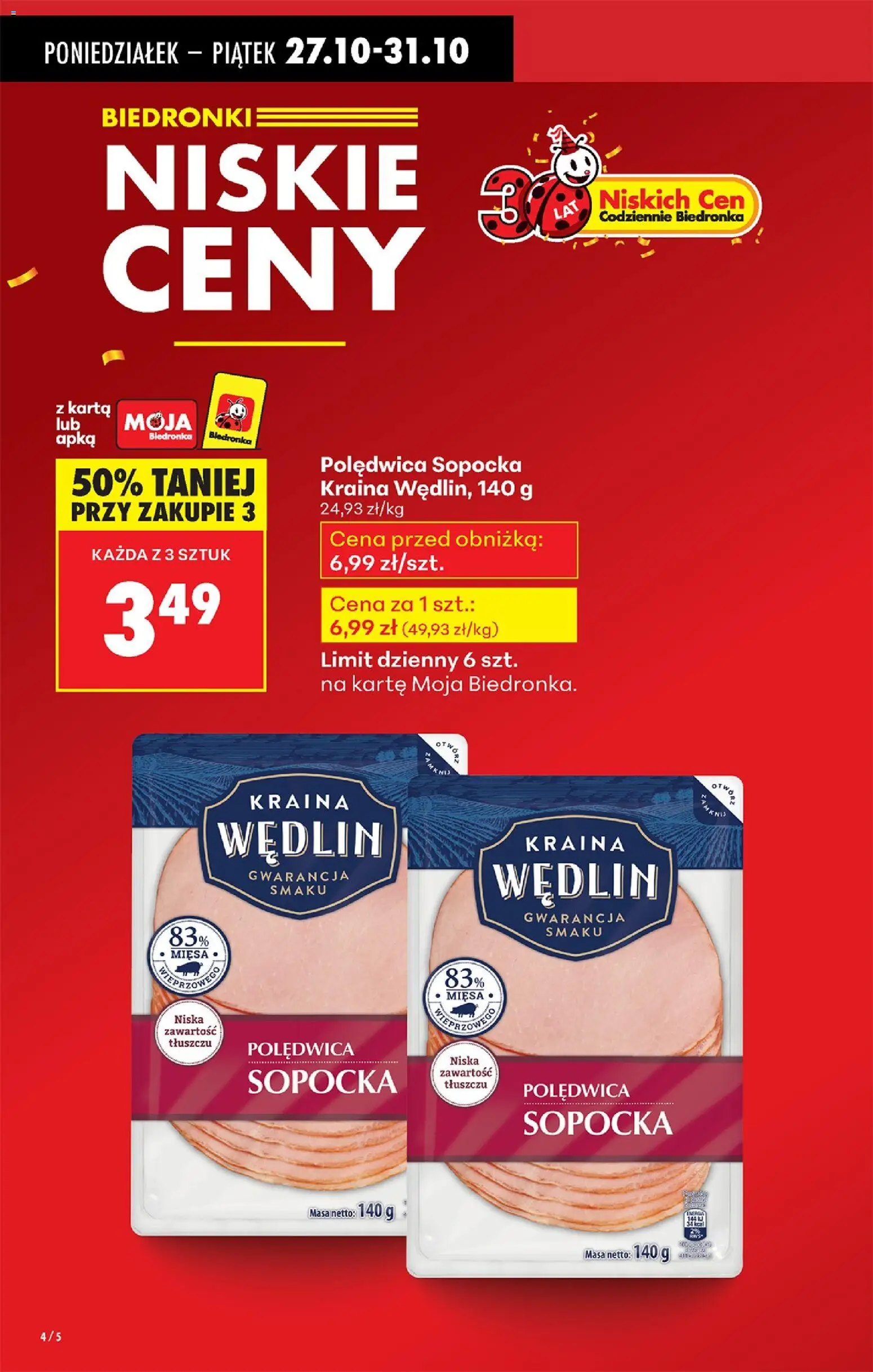 Biedronka gazetka ważna od  27.10.2025 do 31.10.2025 strona 6