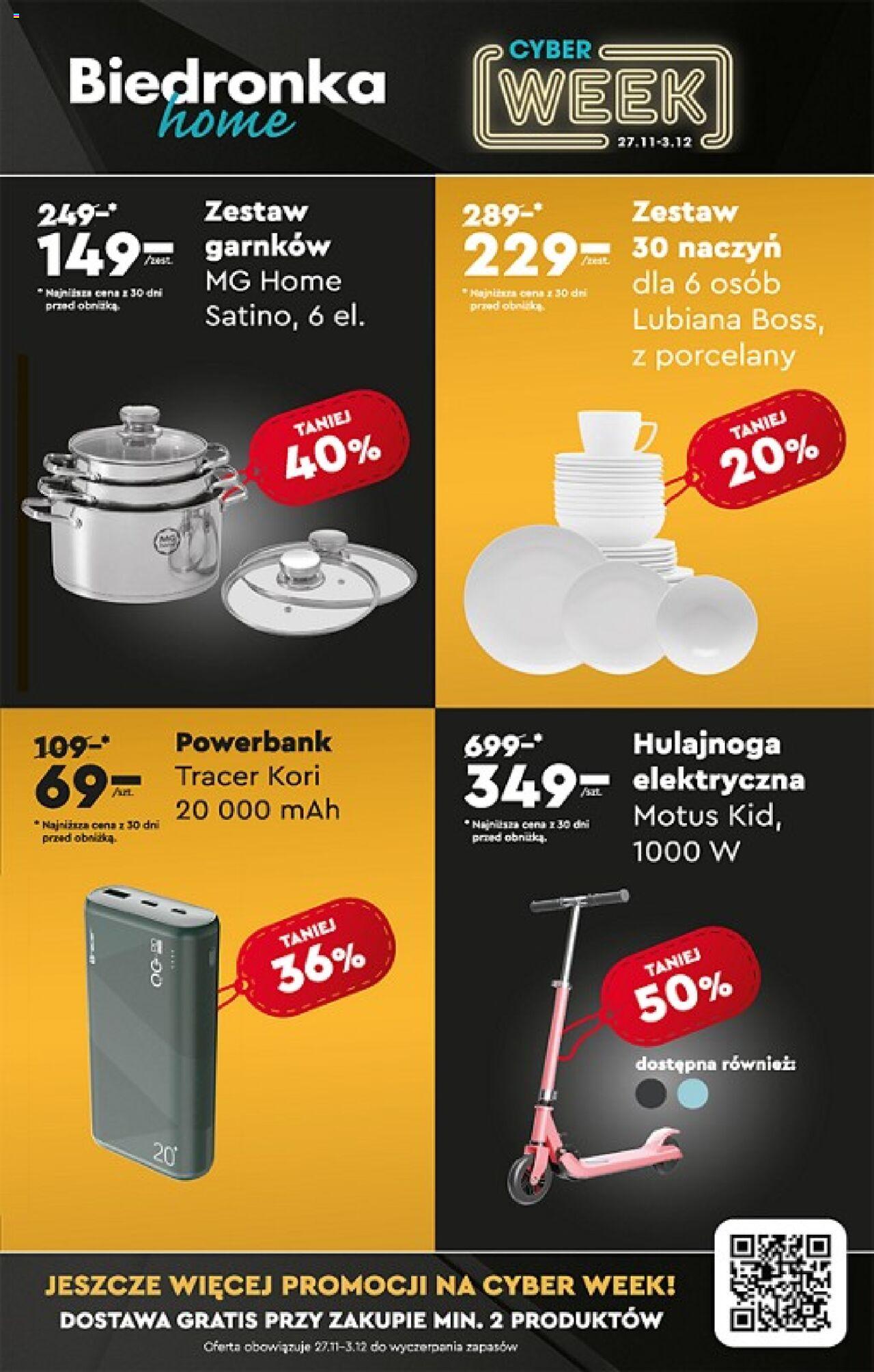 Biedronka gazetka ważna od 27.11.2023 do 03.12.2023 strona 59