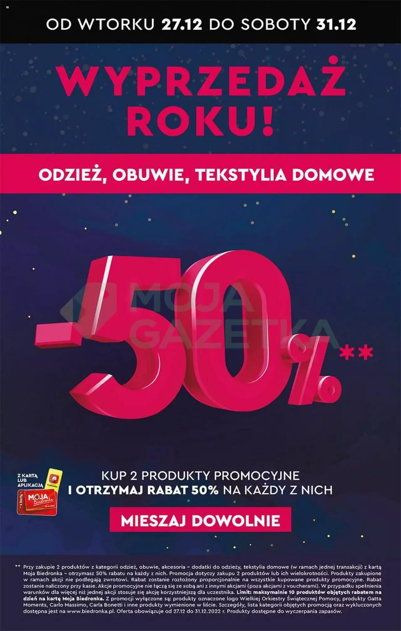 Biedronka gazetka ważna od 27.12.2022 do 31.12.2022 strona 54