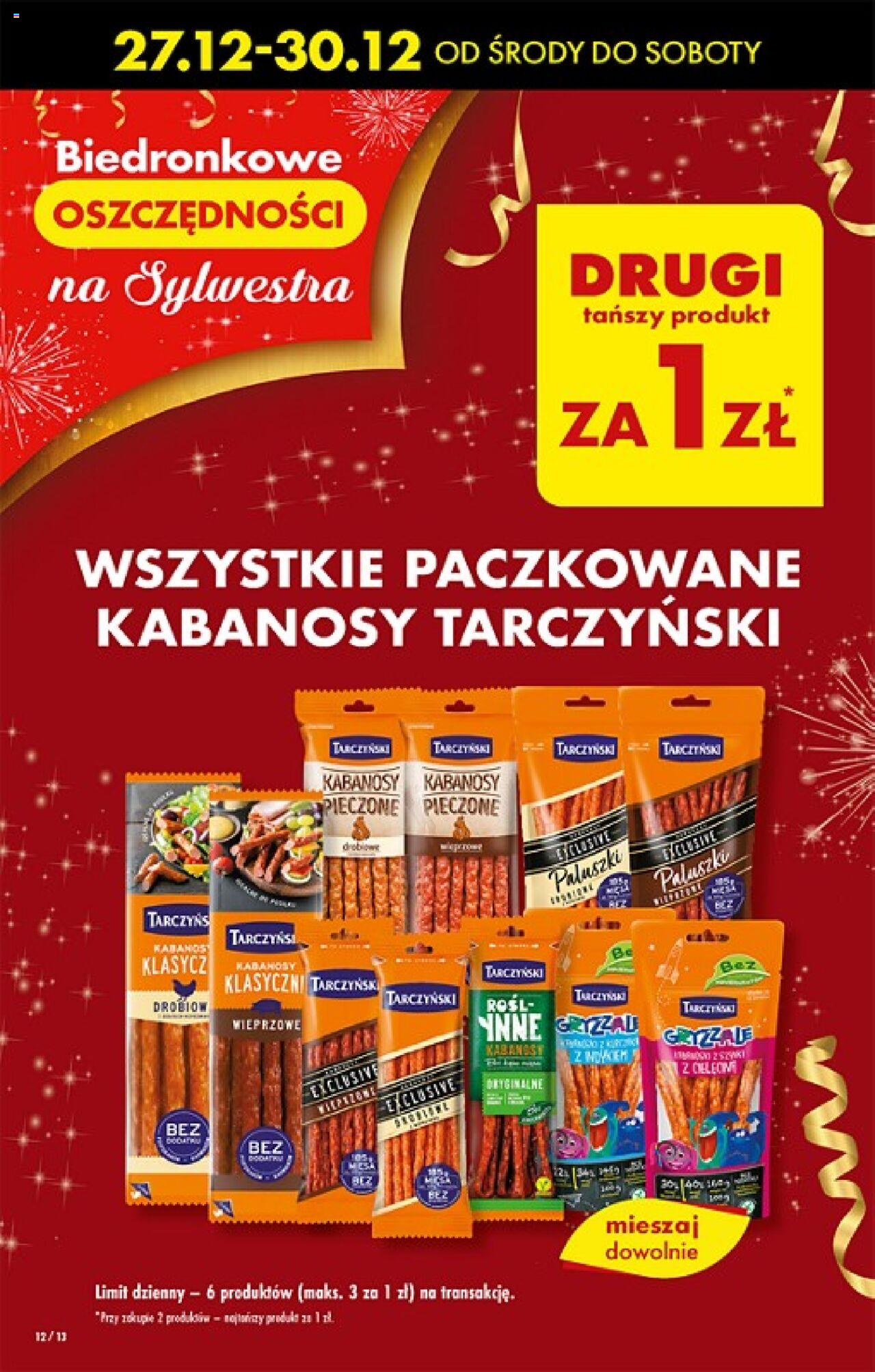Biedronka gazetka ważna od 27.12.2023 do 03.01.2024 strona 12