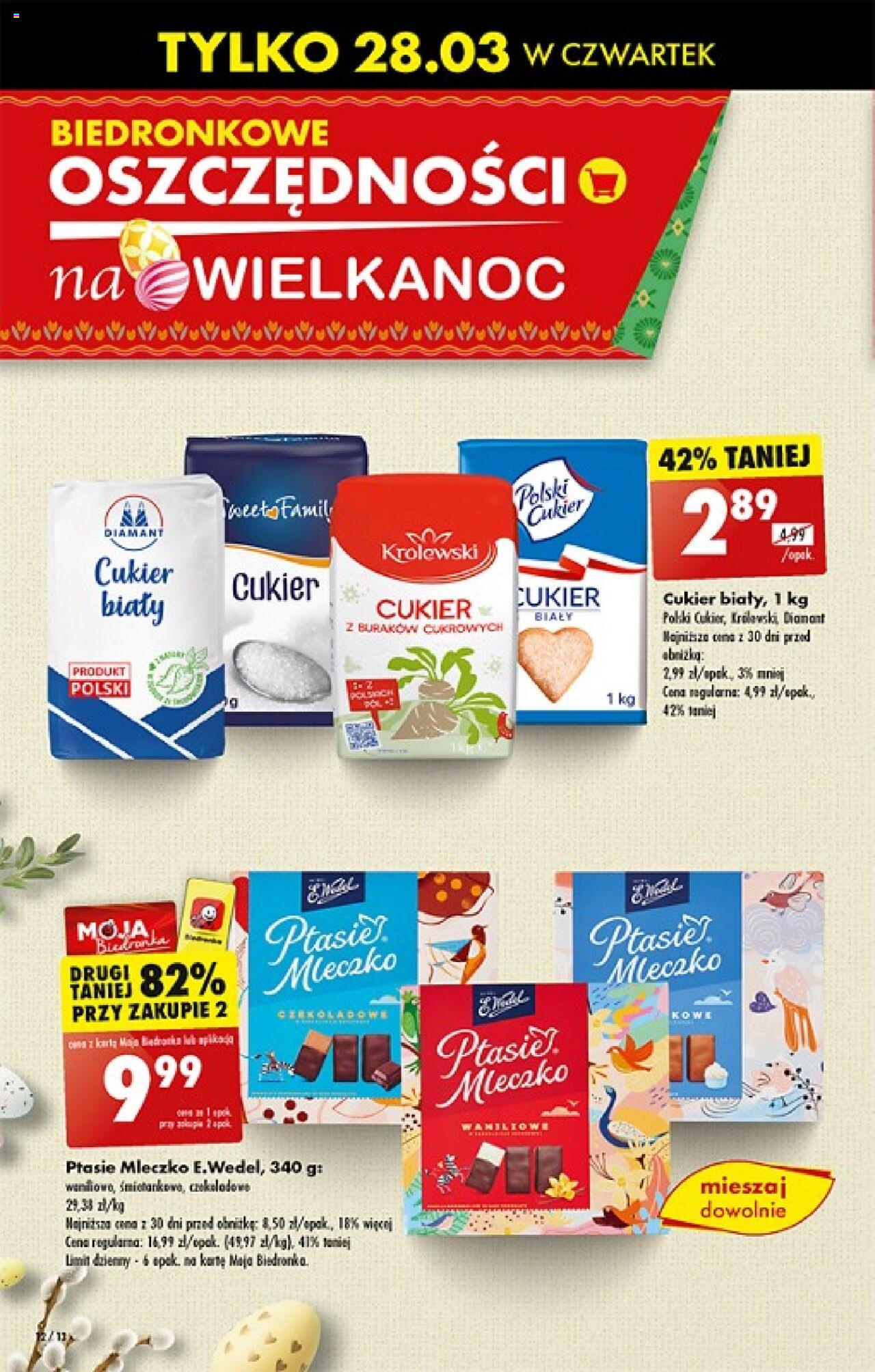 Biedronka gazetka ważna od 28.03.2024 do 30.03.2024 strona 14