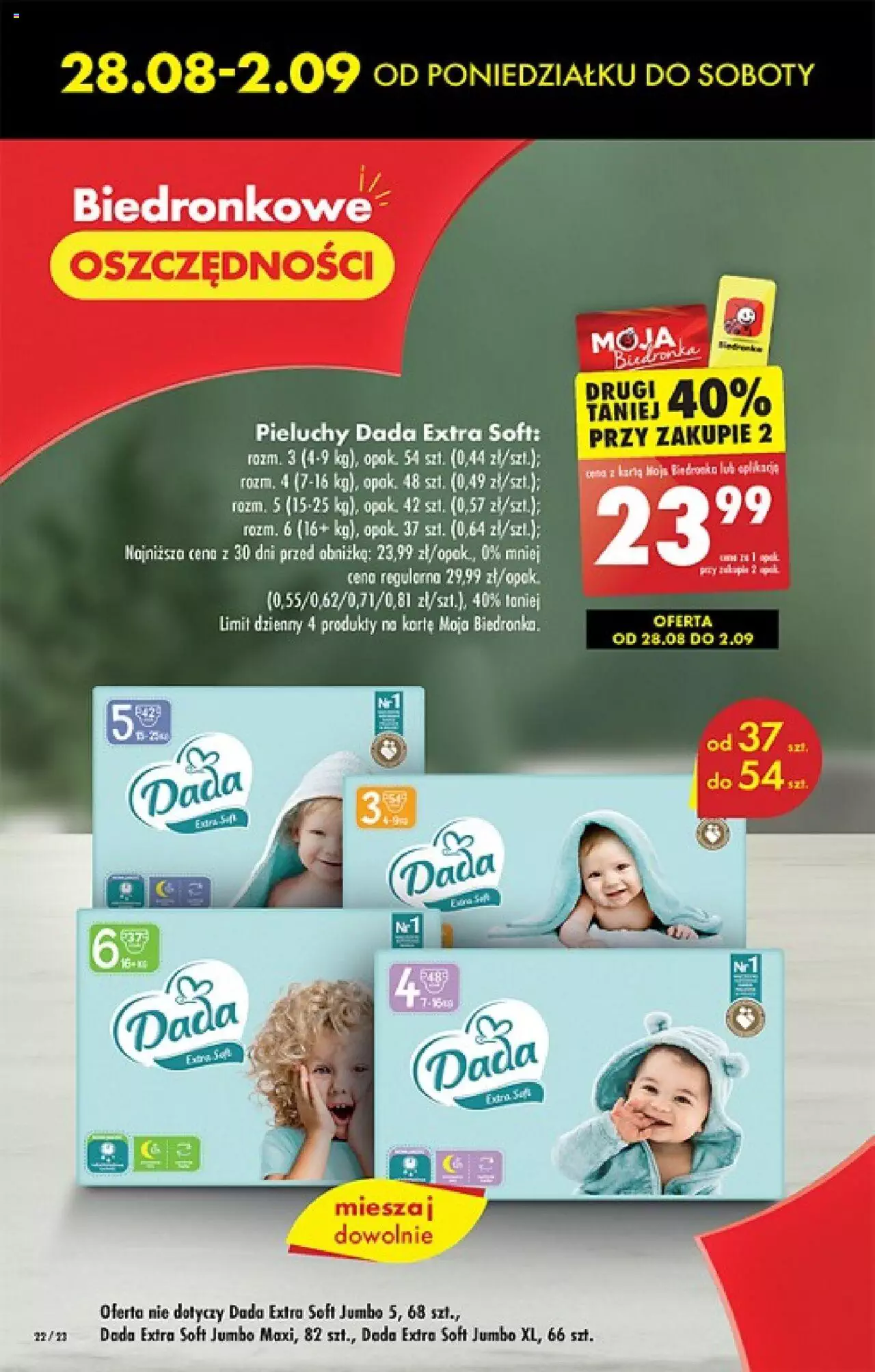 Biedronka gazetka ważna od 28.08.2023 do 02.09.2023 strona 22