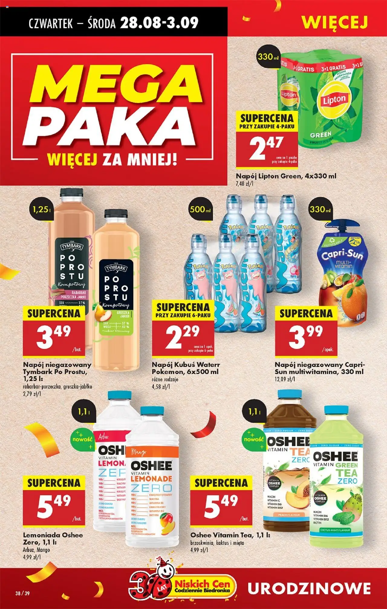 Biedronka gazetka ważna od 28.08.2025 do 03.09.2025 strona 48