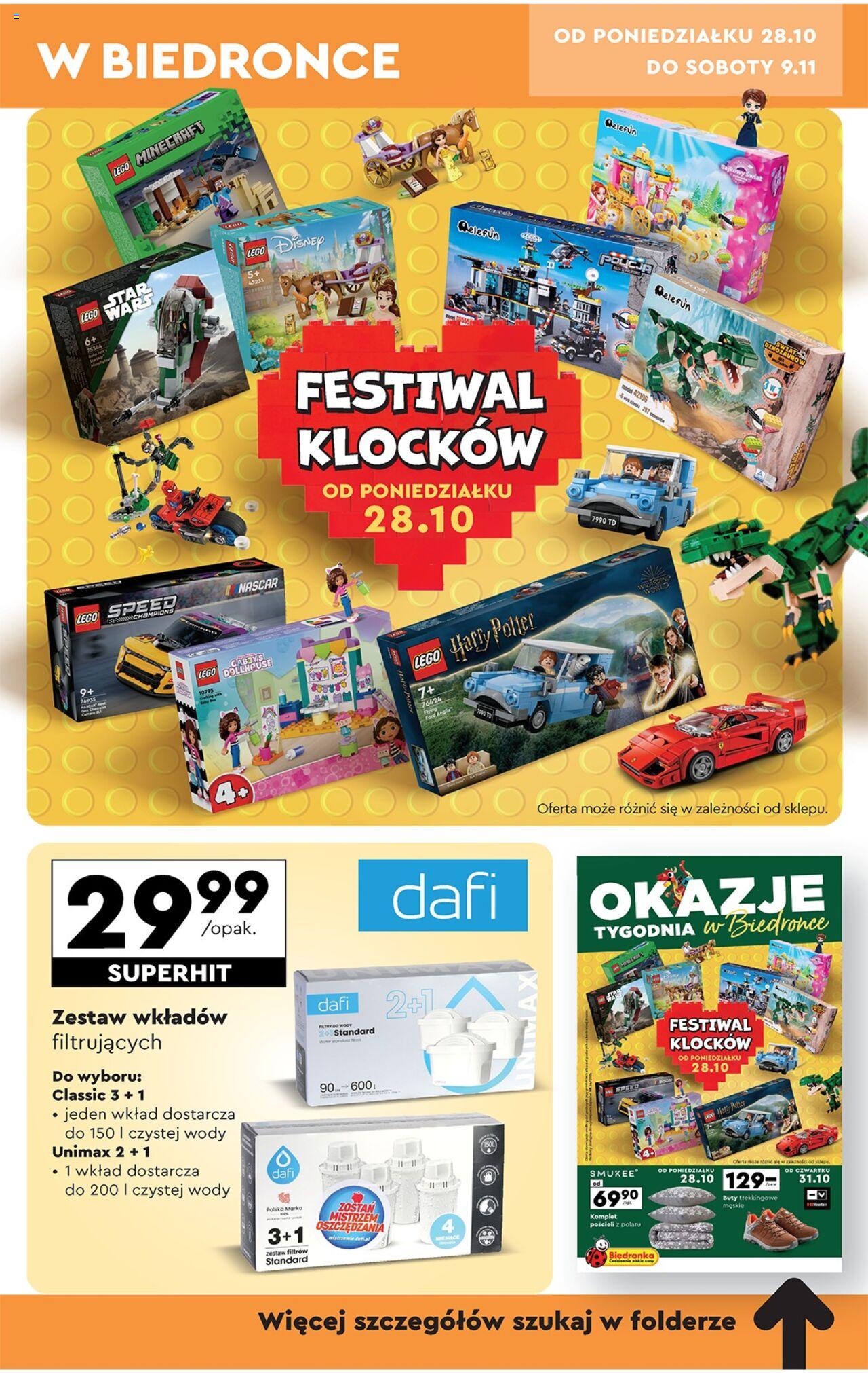 Biedronka gazetka ważna od  28.10.2024 do 02.11.2024 strona 69