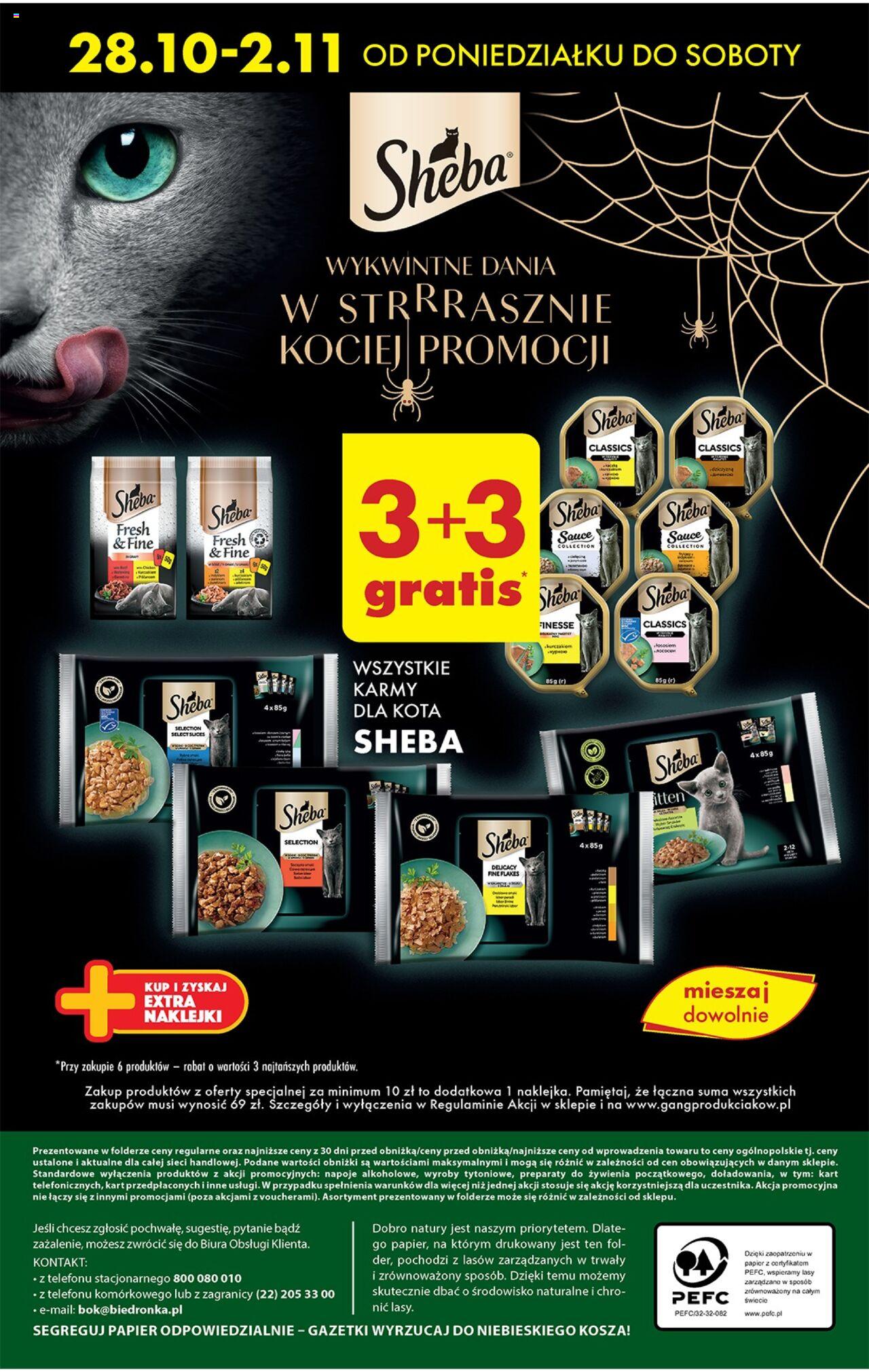 Biedronka gazetka ważna od  28.10.2024 do 02.11.2024 strona 70