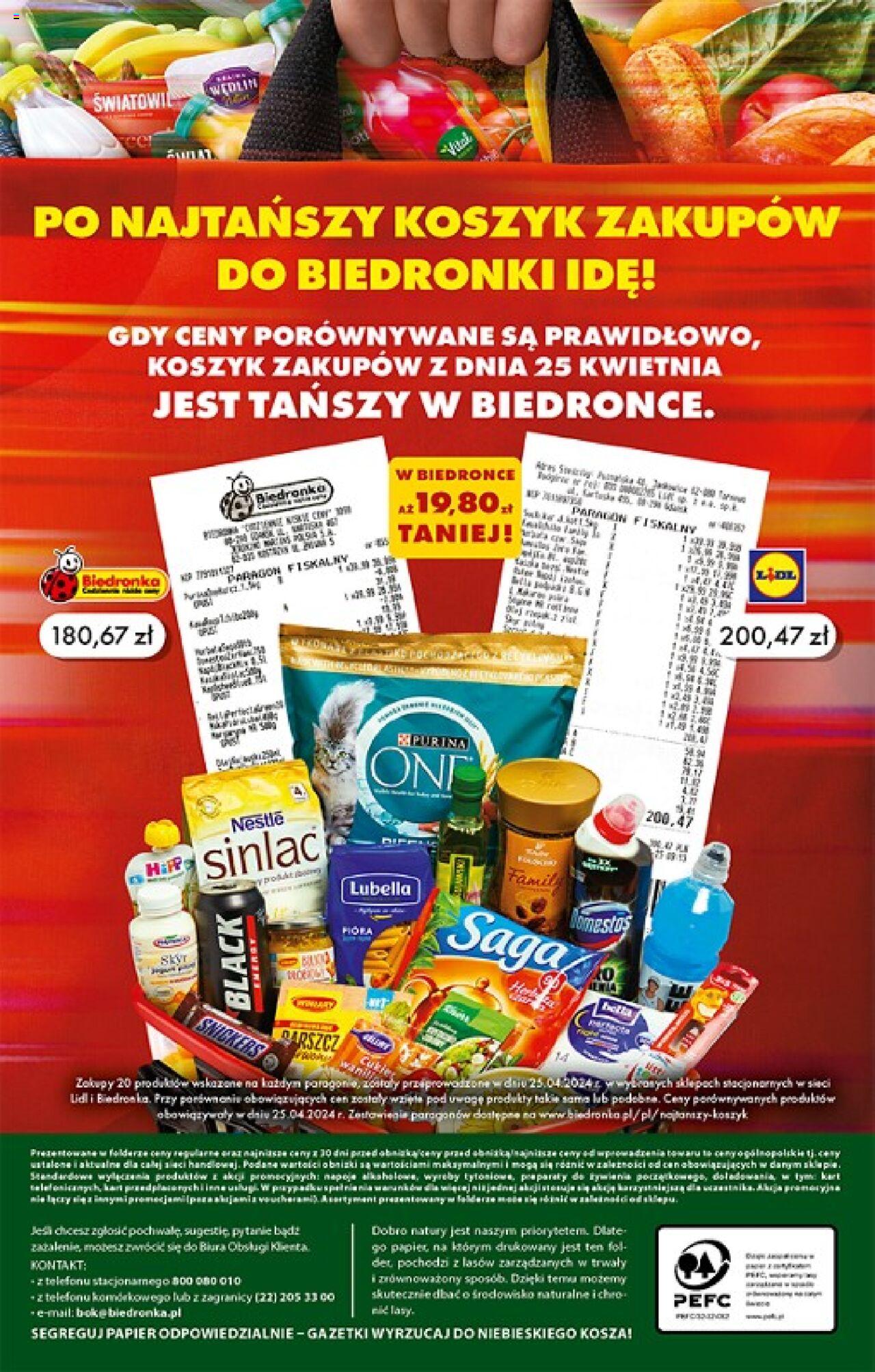 Biedronka gazetka ważna od 29.04.2024 do 04.05.2024 strona 63