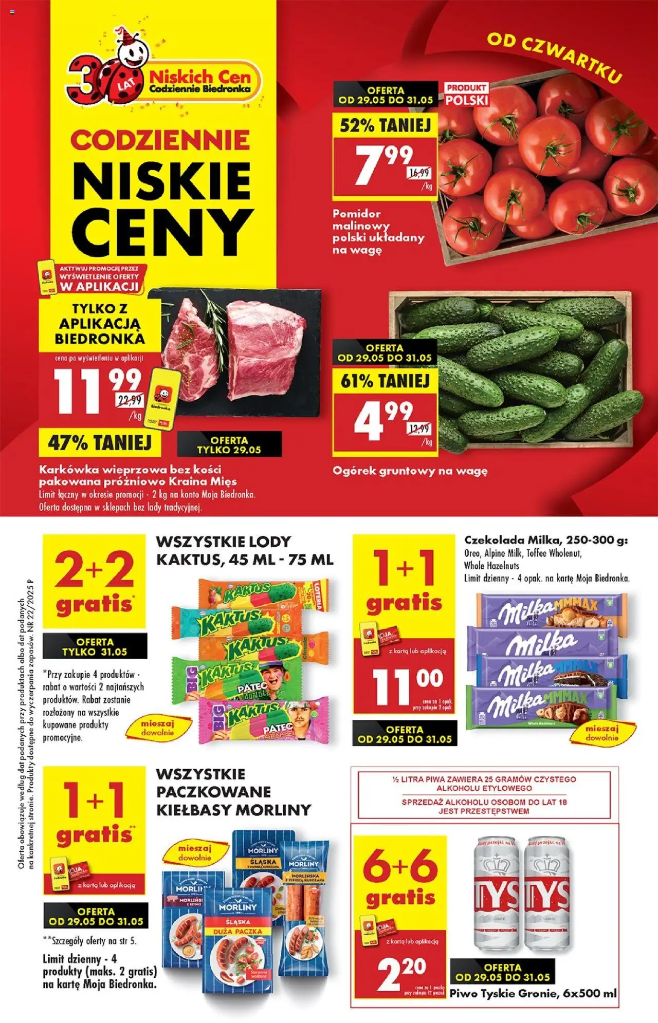 Biedronka gazetka ważna od 29.05.2025 do 04.06.2025 strona 1