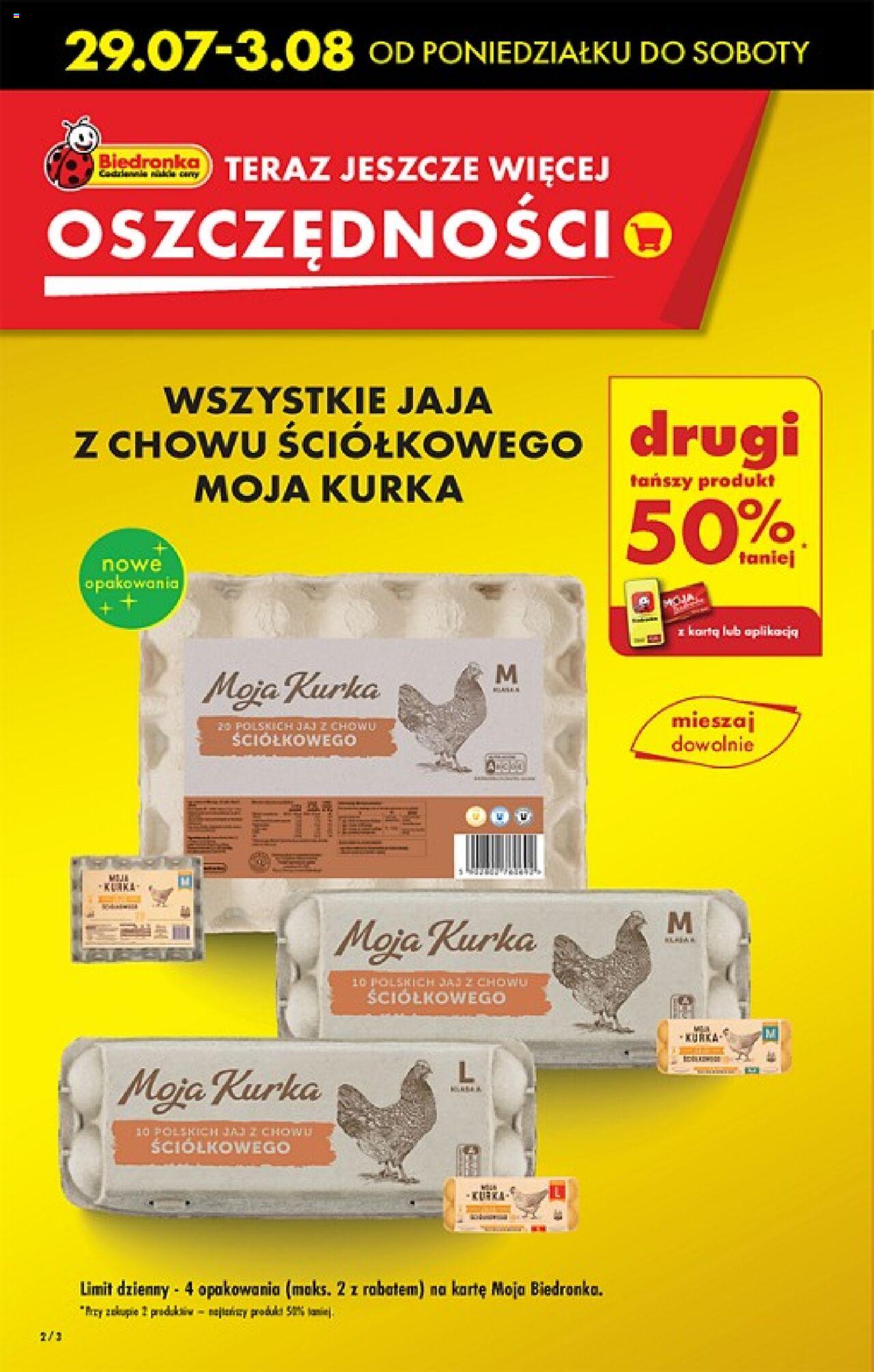 Biedronka gazetka ważna od 29.07.2024 do 03.08.2024 strona 2