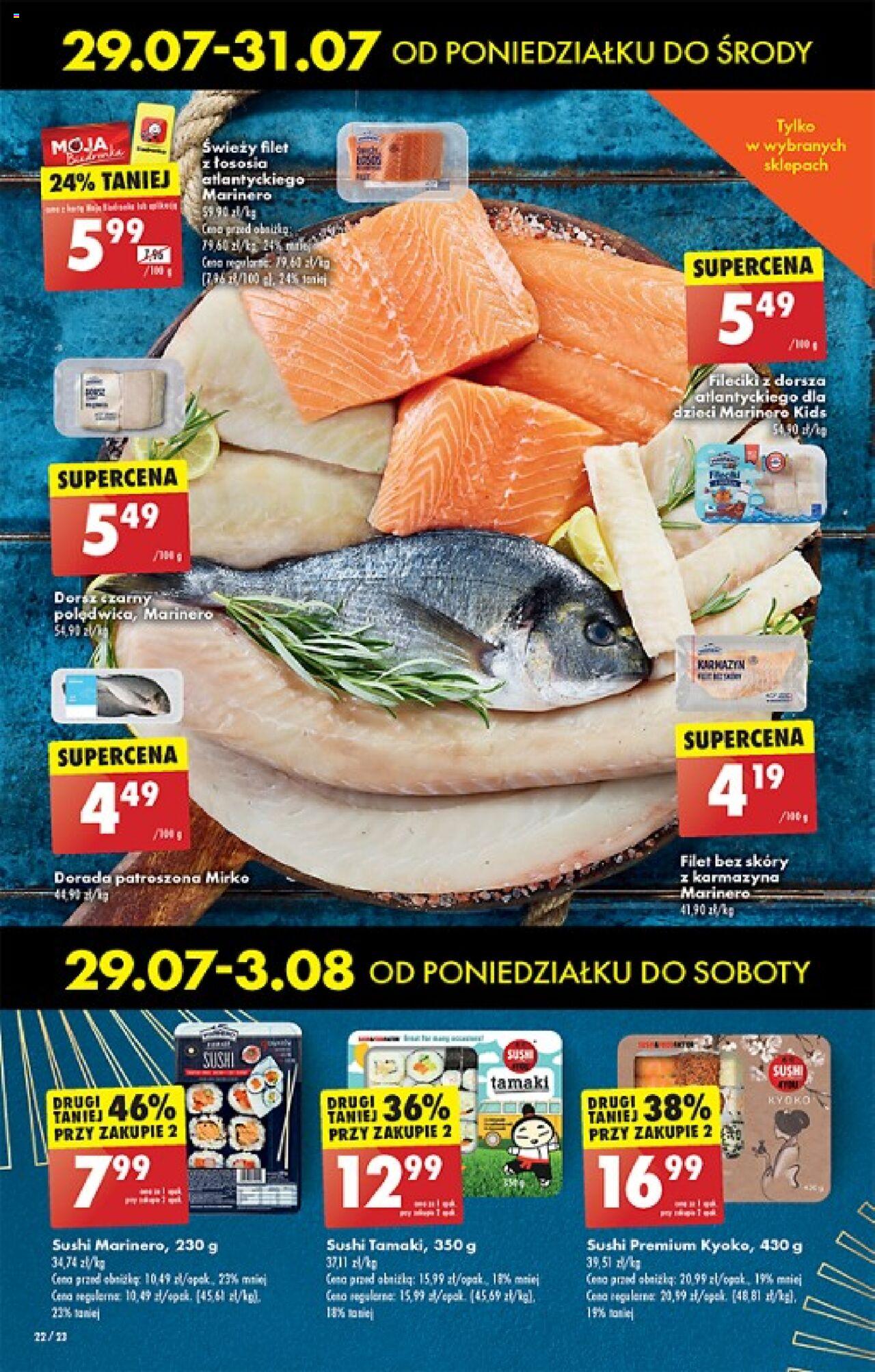 Biedronka gazetka ważna od 29.07.2024 do 03.08.2024 strona 22