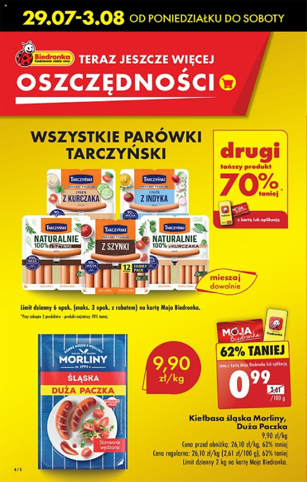 Biedronka gazetka ważna od 29.07.2024 do 03.08.2024 strona 4