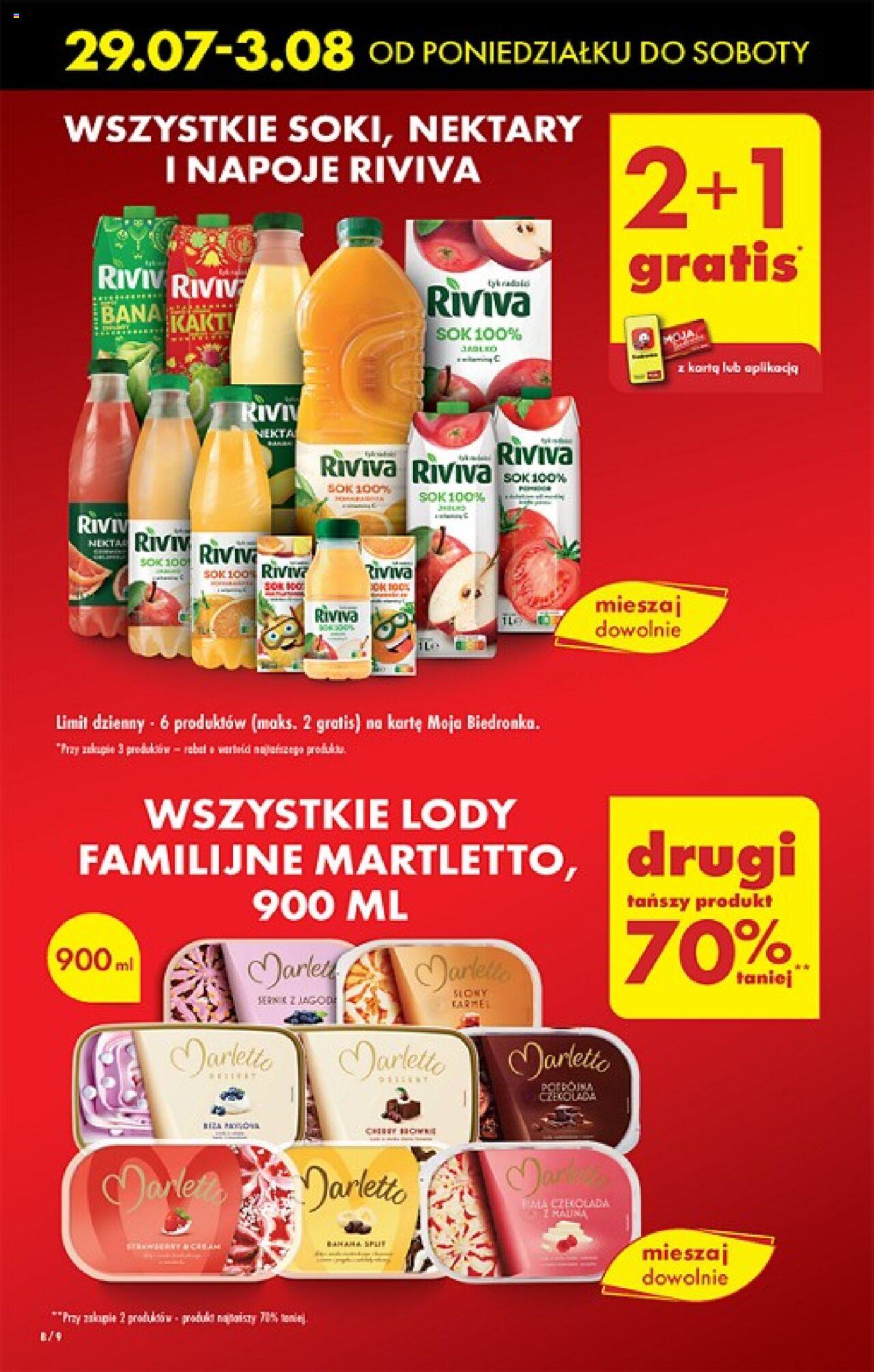 Biedronka gazetka ważna od 29.07.2024 do 03.08.2024 strona 8