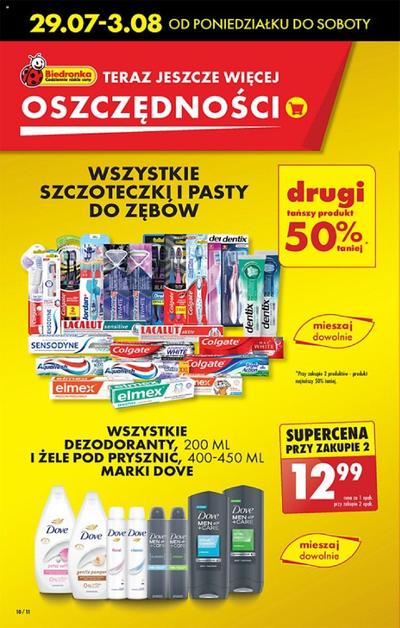 Biedronka gazetka ważna od 29.07.2024 do 03.08.2024 strona 10