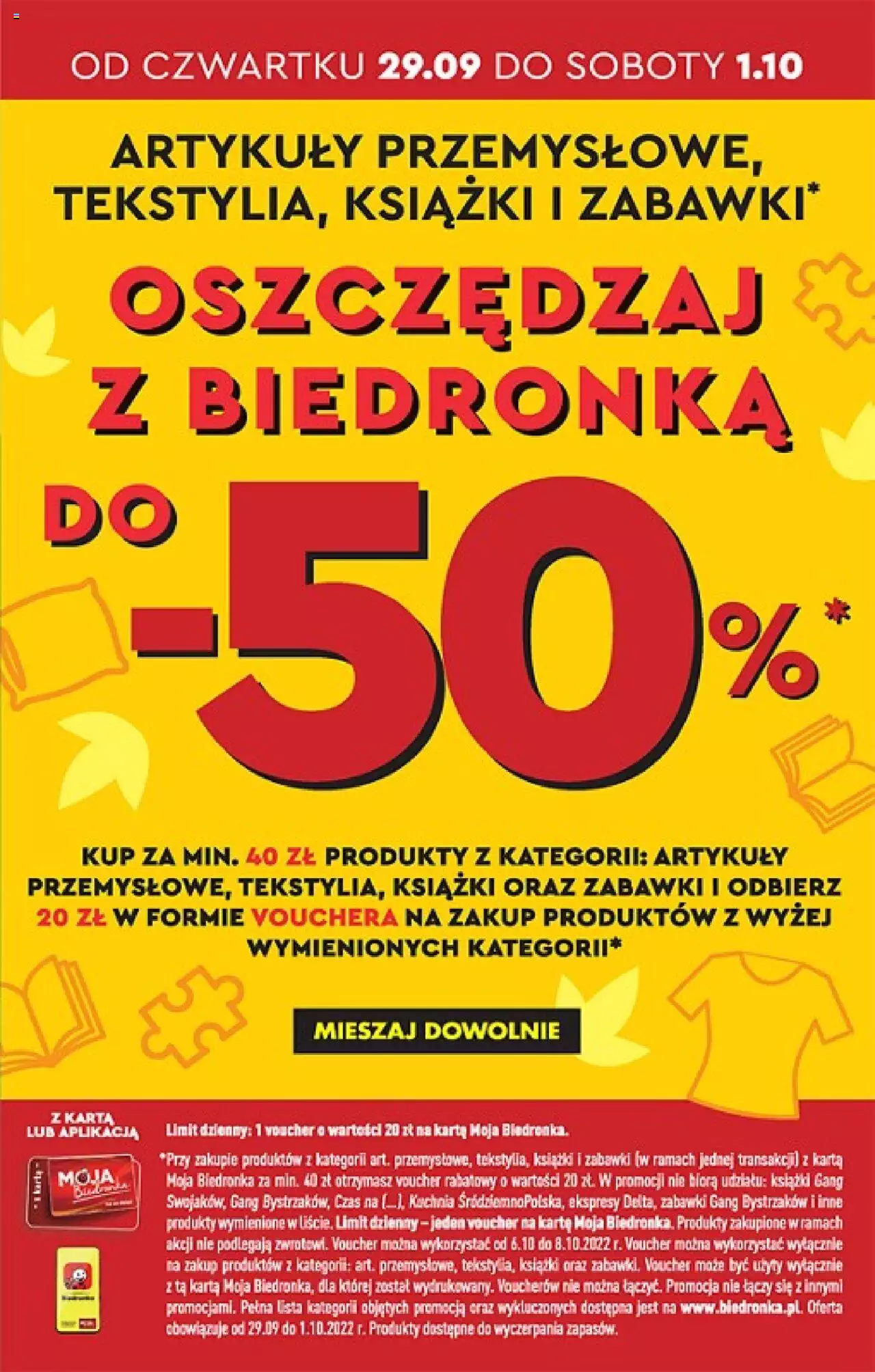 Biedronka gazetka ważna od  29.09.2022 do 05.10.2022 strona 55