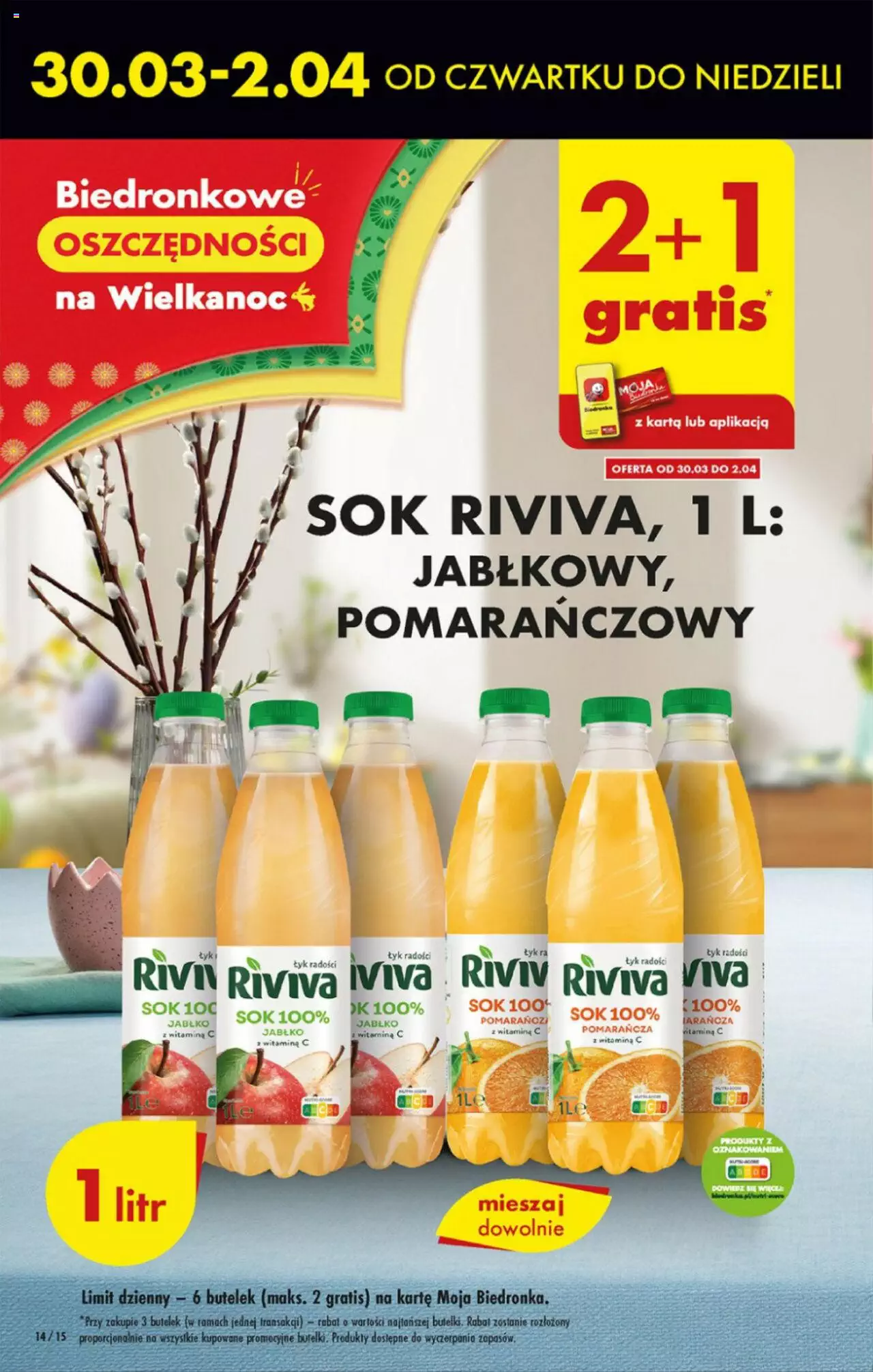 Biedronka gazetka ważna od 30.03.2023 do 05.04.2023 strona 14