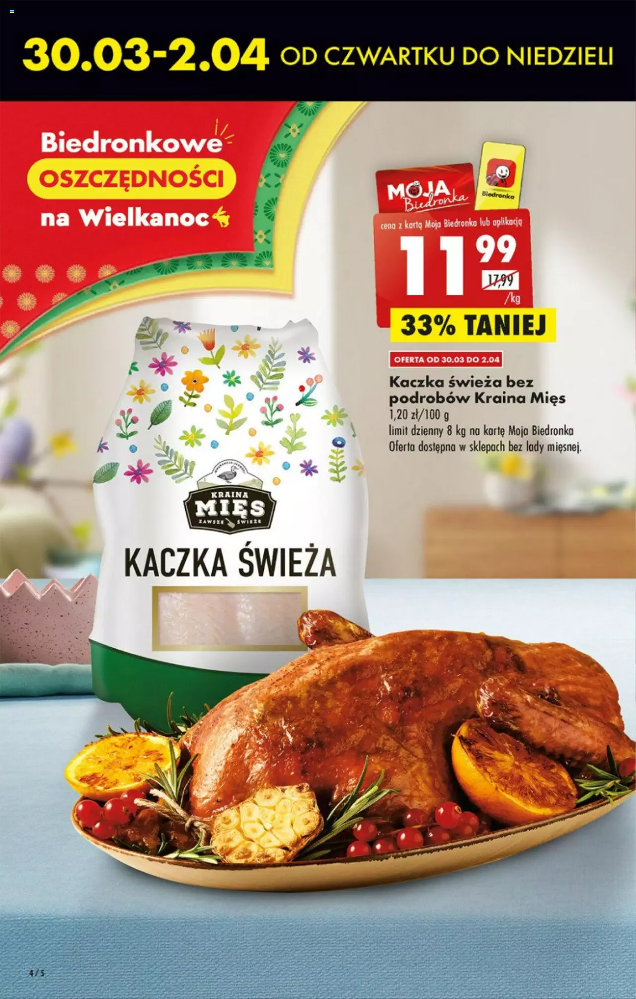 Biedronka gazetka ważna od 30.03.2023 do 05.04.2023 strona 4