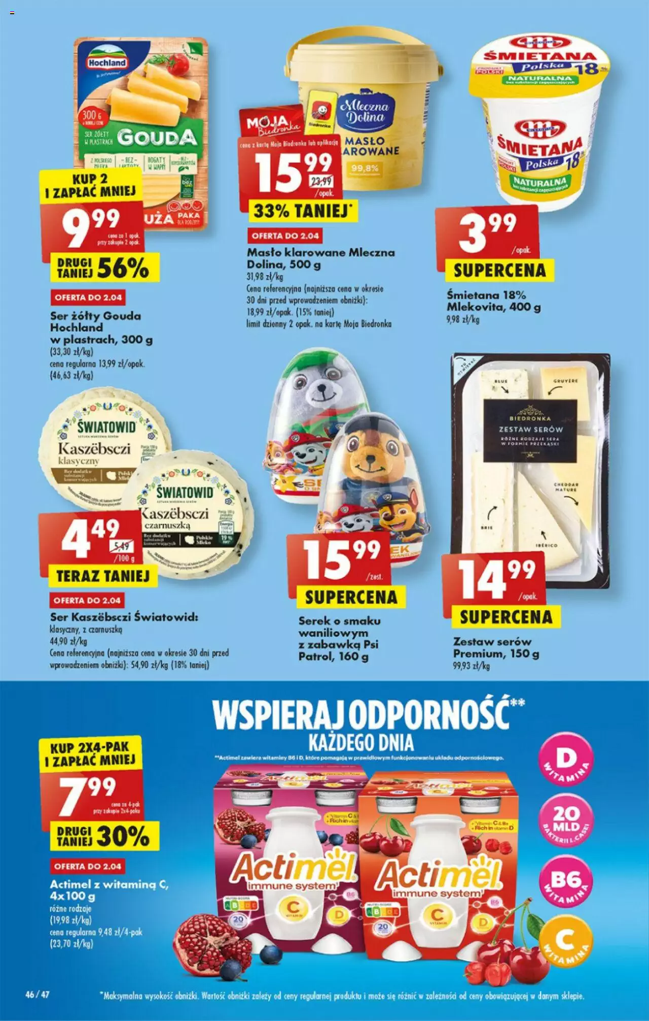 Biedronka gazetka ważna od 30.03.2023 do 05.04.2023 strona 46