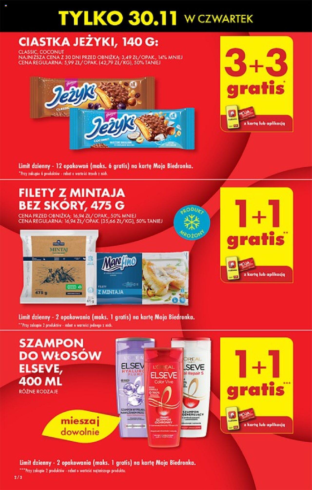Biedronka gazetka ważna od  30.11.2023 do 06.12.2023 strona 2