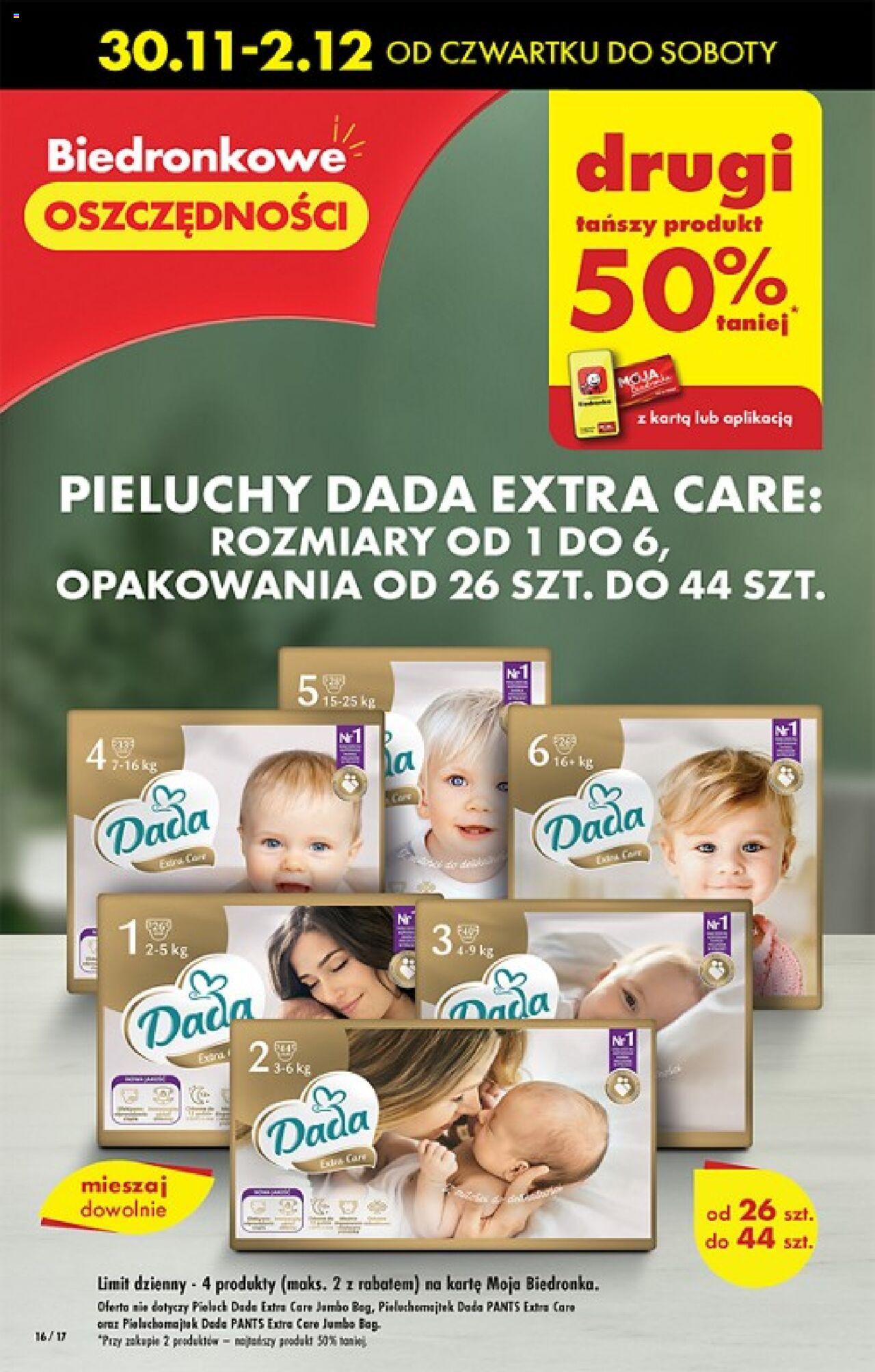 Biedronka gazetka ważna od  30.11.2023 do 06.12.2023 strona 16